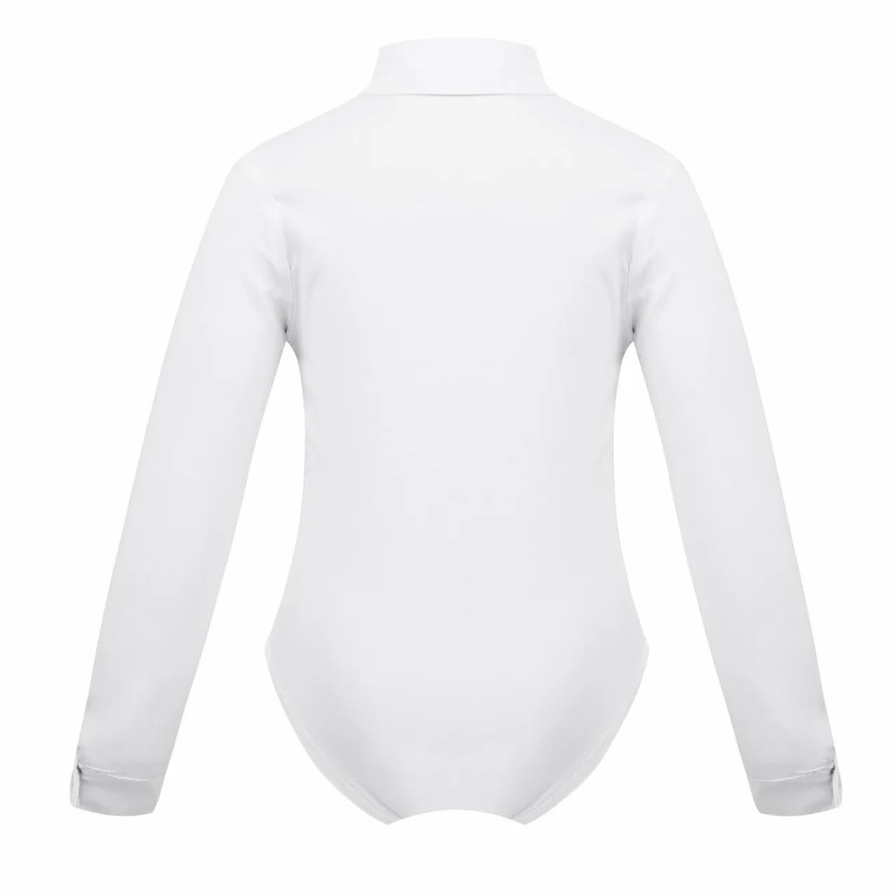 Costume De Ballet Garçons Enfant Body De Danse Latine Combinaison Justaucorps Gymnastique Danse Chemise Body Avec Nœud Papillon