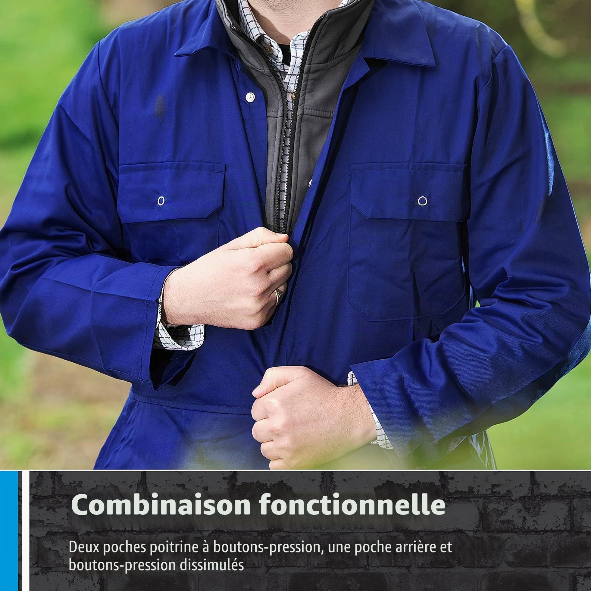 Castle Clothing WorkForce chaudière, Autrement, bleu, 318