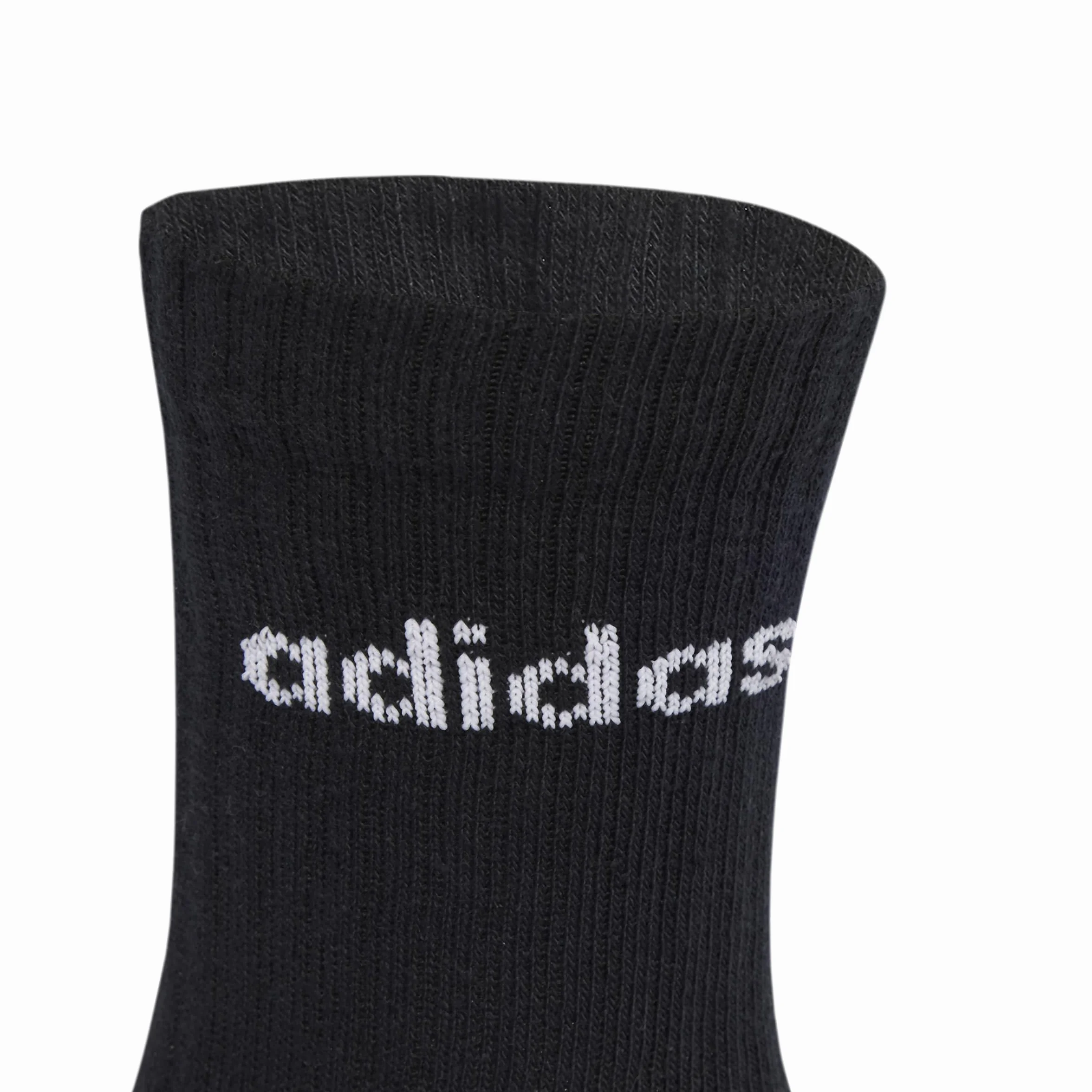 Adidas Chaussettes rembourrées hauteur mollet logo linéaire 6 paires