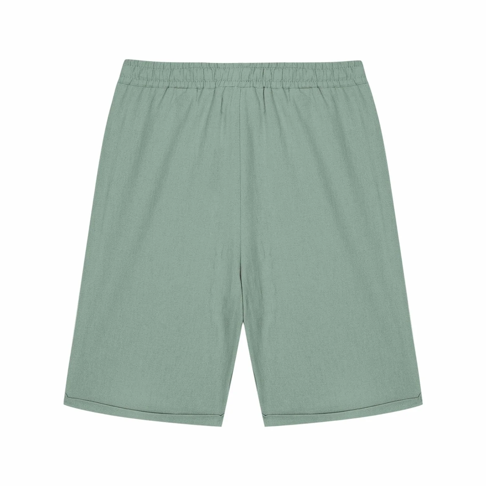 Berme pour fille avec poches pour yoga, marche, athlétisme, short long pour enfants, longueur genou
