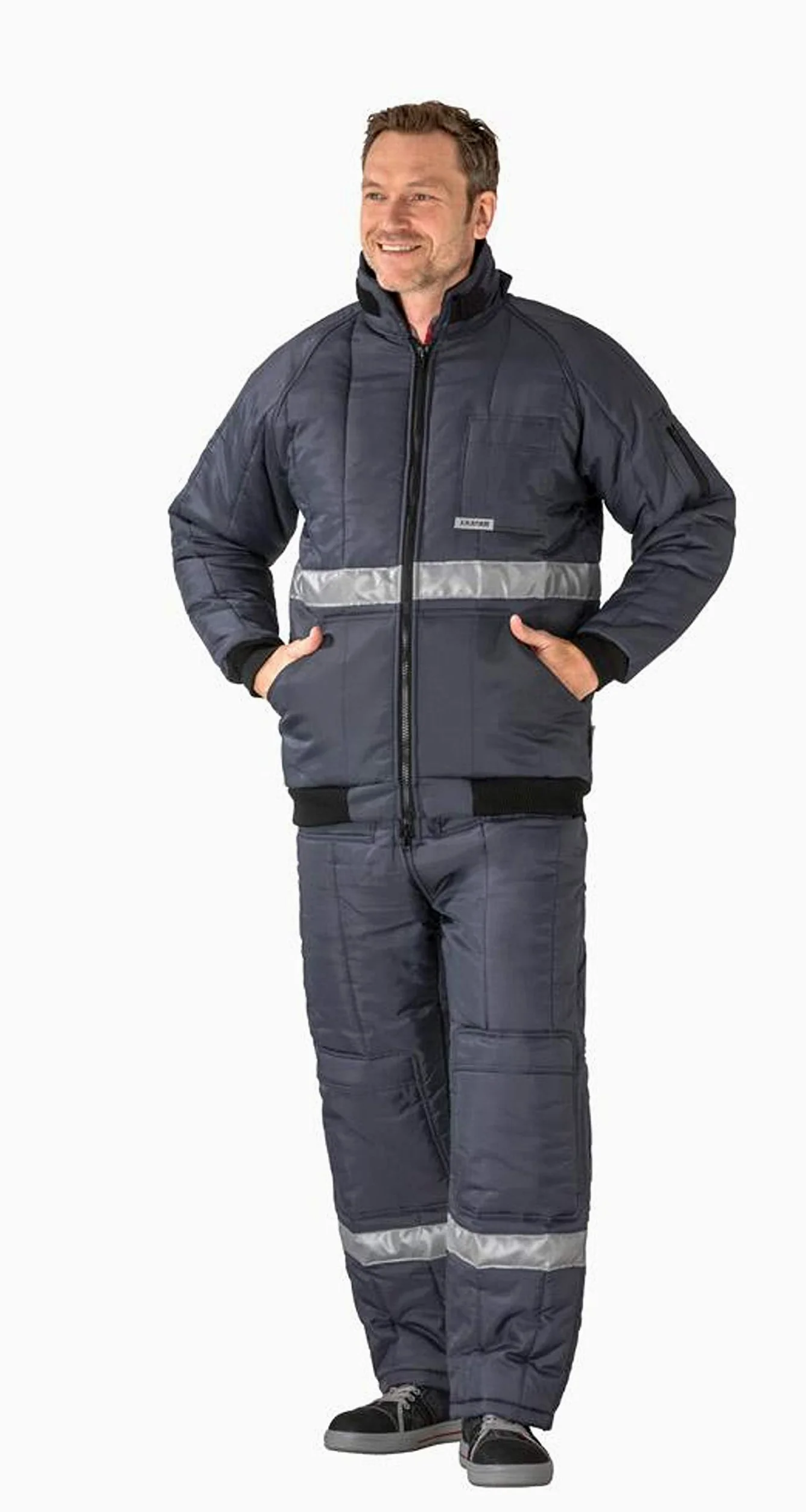 Planam 5120064 Blouson Taille XXXL Marine/Rouge
