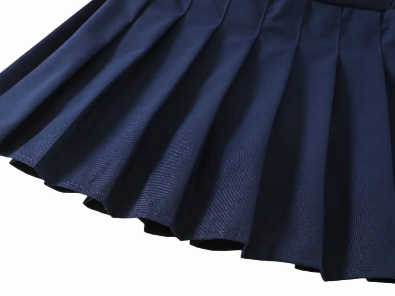 Fille Jupe Ecolière Plissé Jupe-Short avec Short Uniforme Scolaire Jupe Fille Enfant Patineuse Tennis