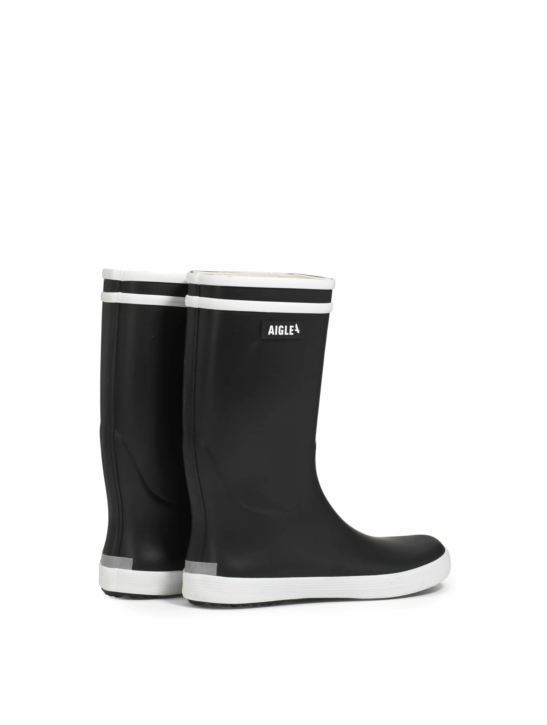 Aigle LOLLY POP 2 Bottes imperméables pour Enfant | En caoutchouc souple et naturel, doublure résistante | Bande réfléchissante sur le talon |Semelle adhérente