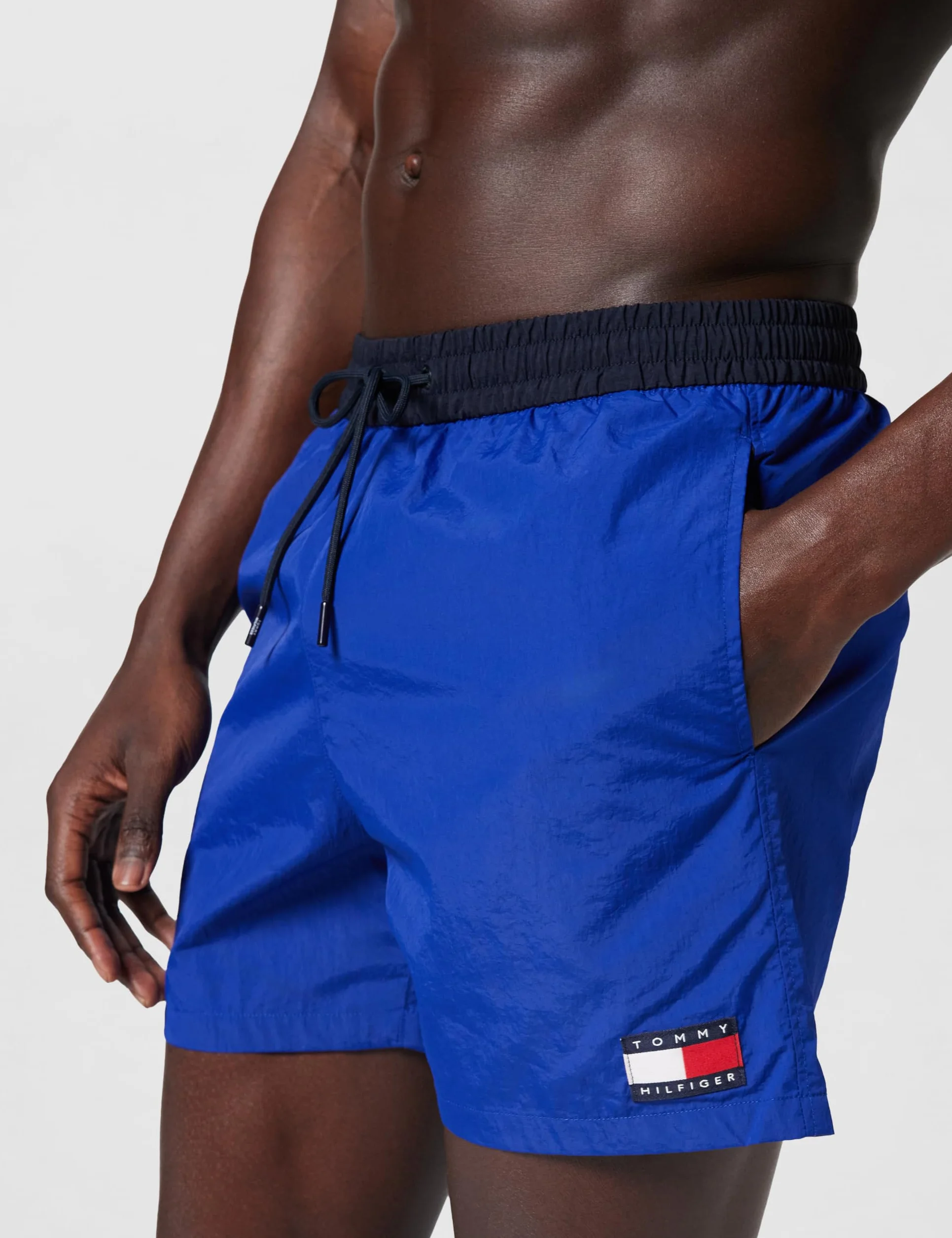 Tommy Hilfiger Slip de Bain Homme Medium Drawstring avec Cordon de Serrage