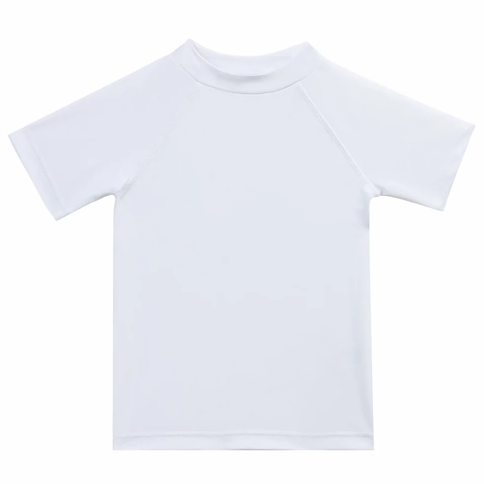 LACOFIA T-Shirt de Bain à Manches Courtes pour Garçons Maillots de Bain Protection Solaire pour Enfants Séchage Rapide