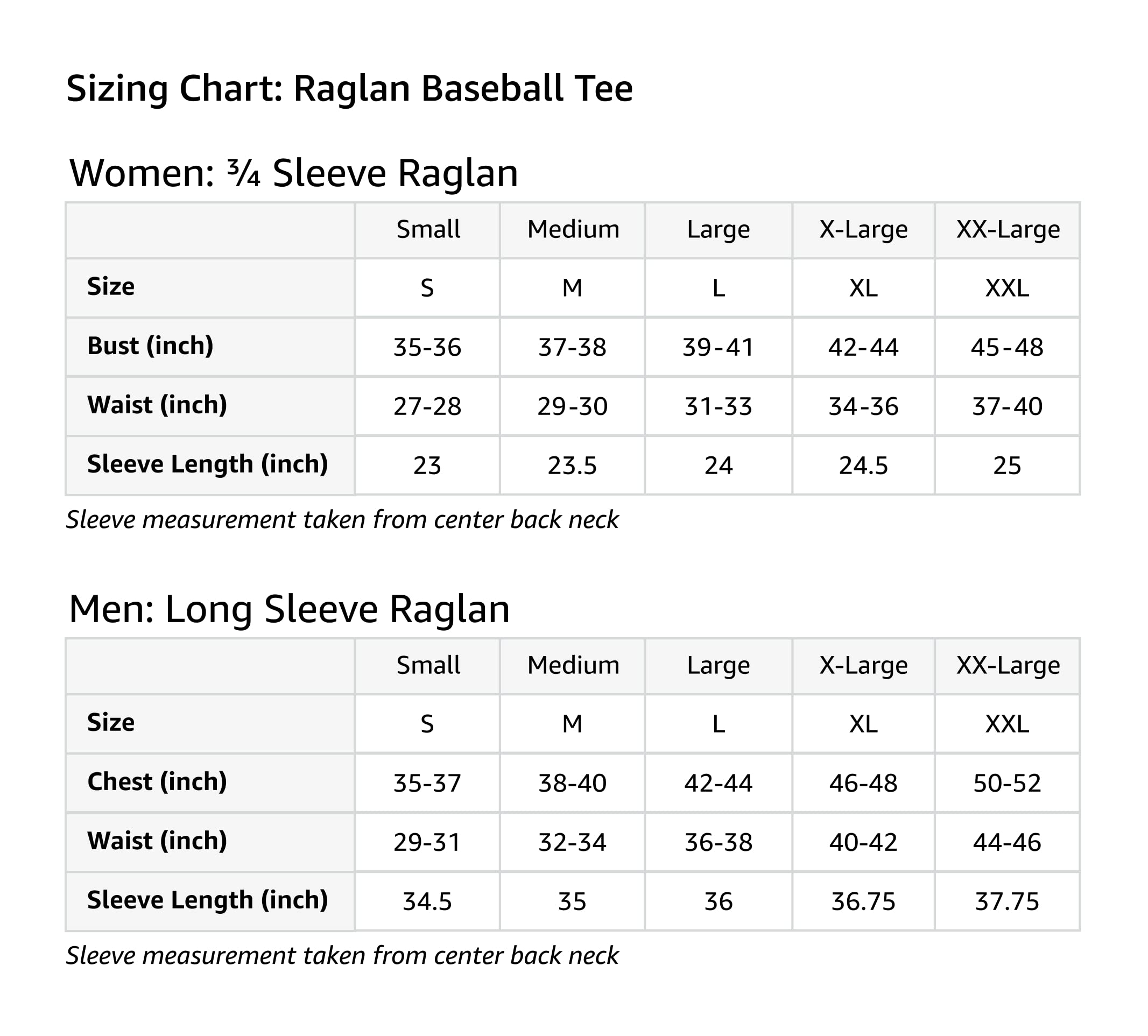 Classic Solid Raglan Baseball Tee
