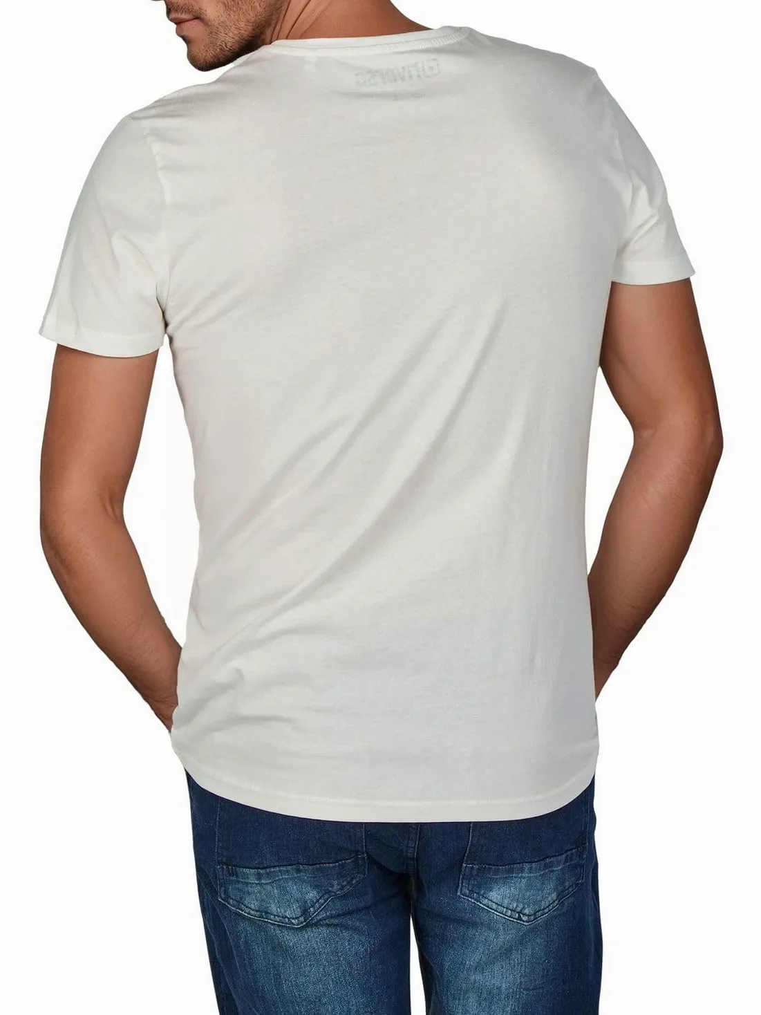 riverso RIVLukas Lot de 4 T-Shirt à Manches Courtes pour Homme Imprimé Animal S à 5XL - Multicolore - XXXXX-Large