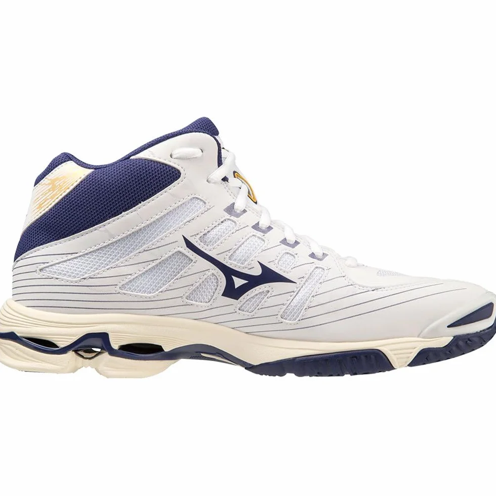 Mizuno Mixte Wave Voltage Mid Chaussures de Volleyball Unisexe