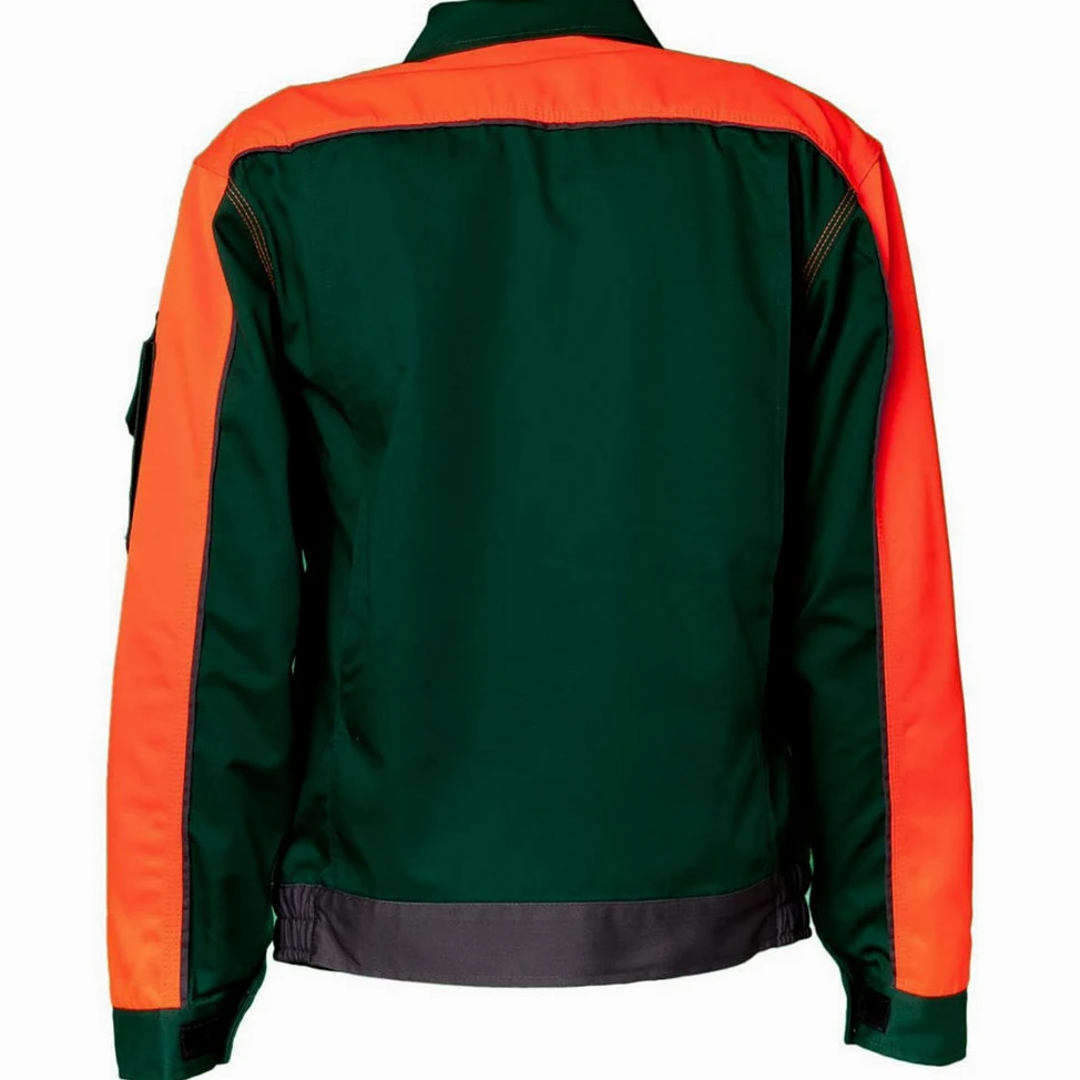 Planam Men;Women Visline Waisted jacket Visline V1 Size 98 in black/orange/zinc