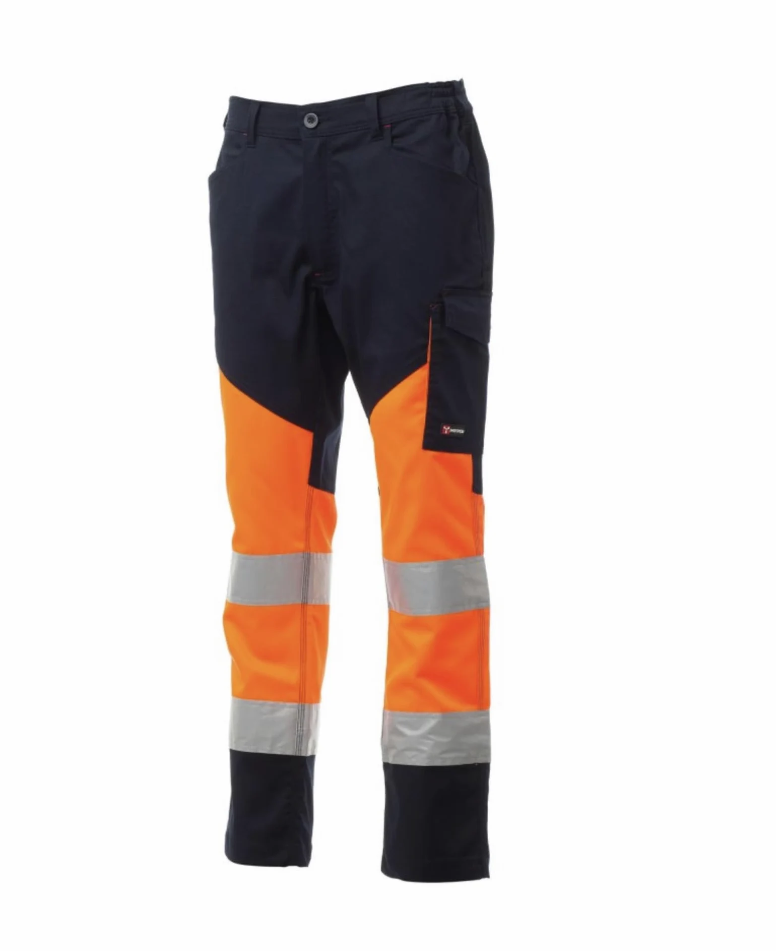 PAYPER Pantalon de travail haute visibilité d'été unisexe bicolore 64% PL 33% CO 210gr Classe2 WORKING SUMMER