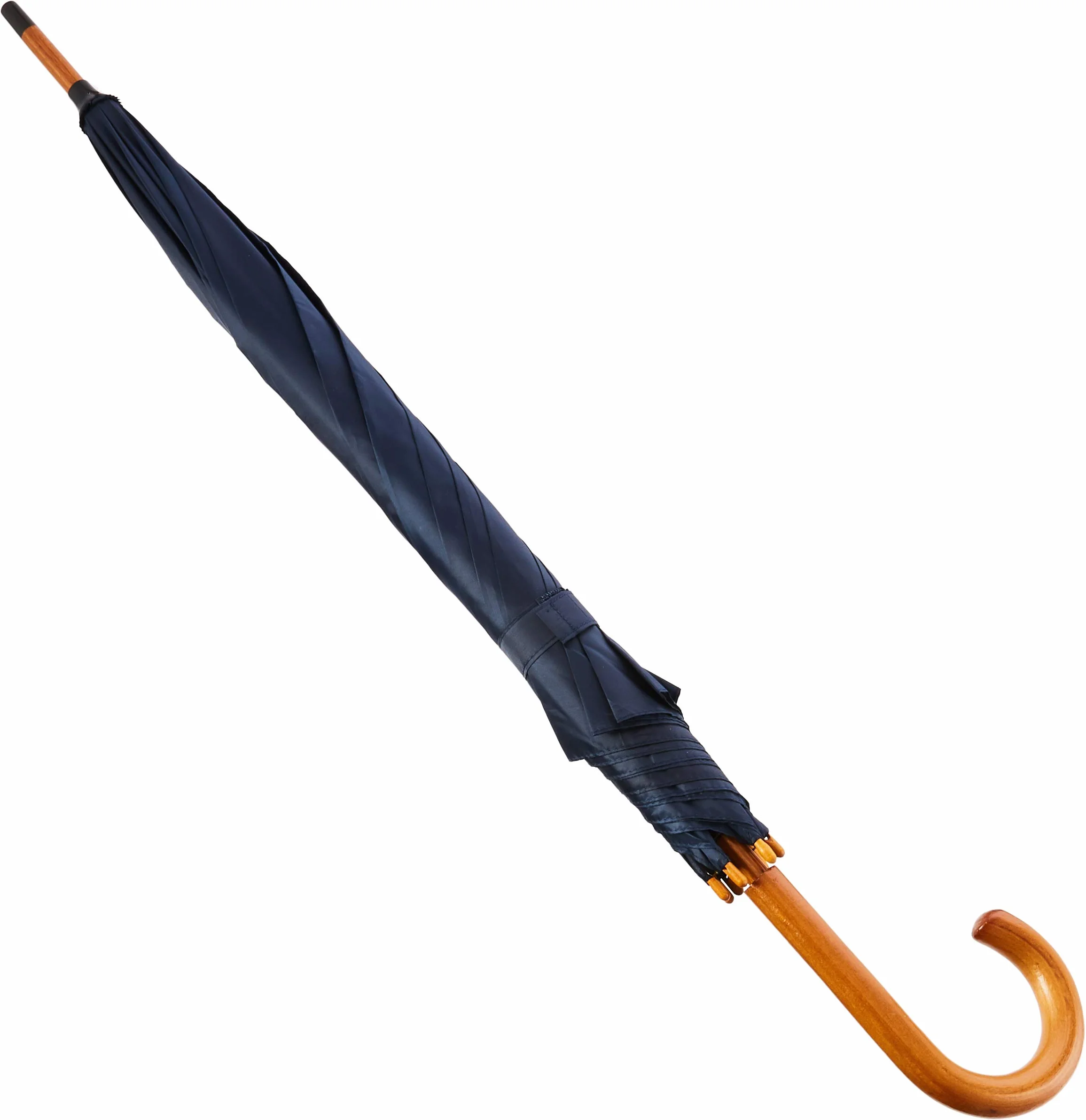 Falconetti Parapluie Automatique Compact Résistant au Vent 102 cm Poignée Plastique Incurvée