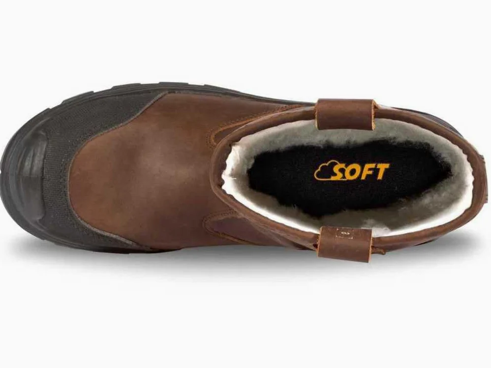 JALLATTE - Bottes de sécurité Marron JALCYPRESS SAS S3 CI SRC
