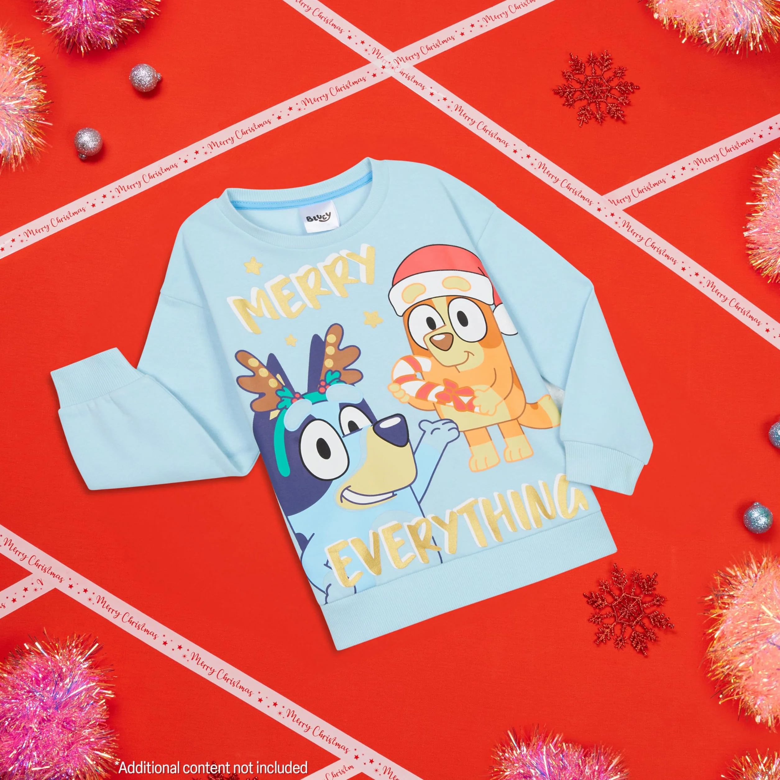 BlueY Pull Fille, Pull Noel Enfant, Sweat à Col Rond et Manches Longues - Cadeau Noel Enfant