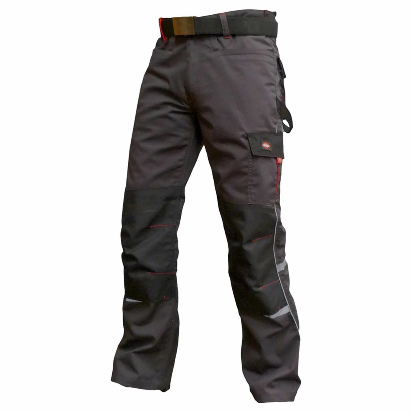 Lee Cooper Workwear LCPNT236 Mens Multi Pocket Cargo Work Safety Pants Trousers