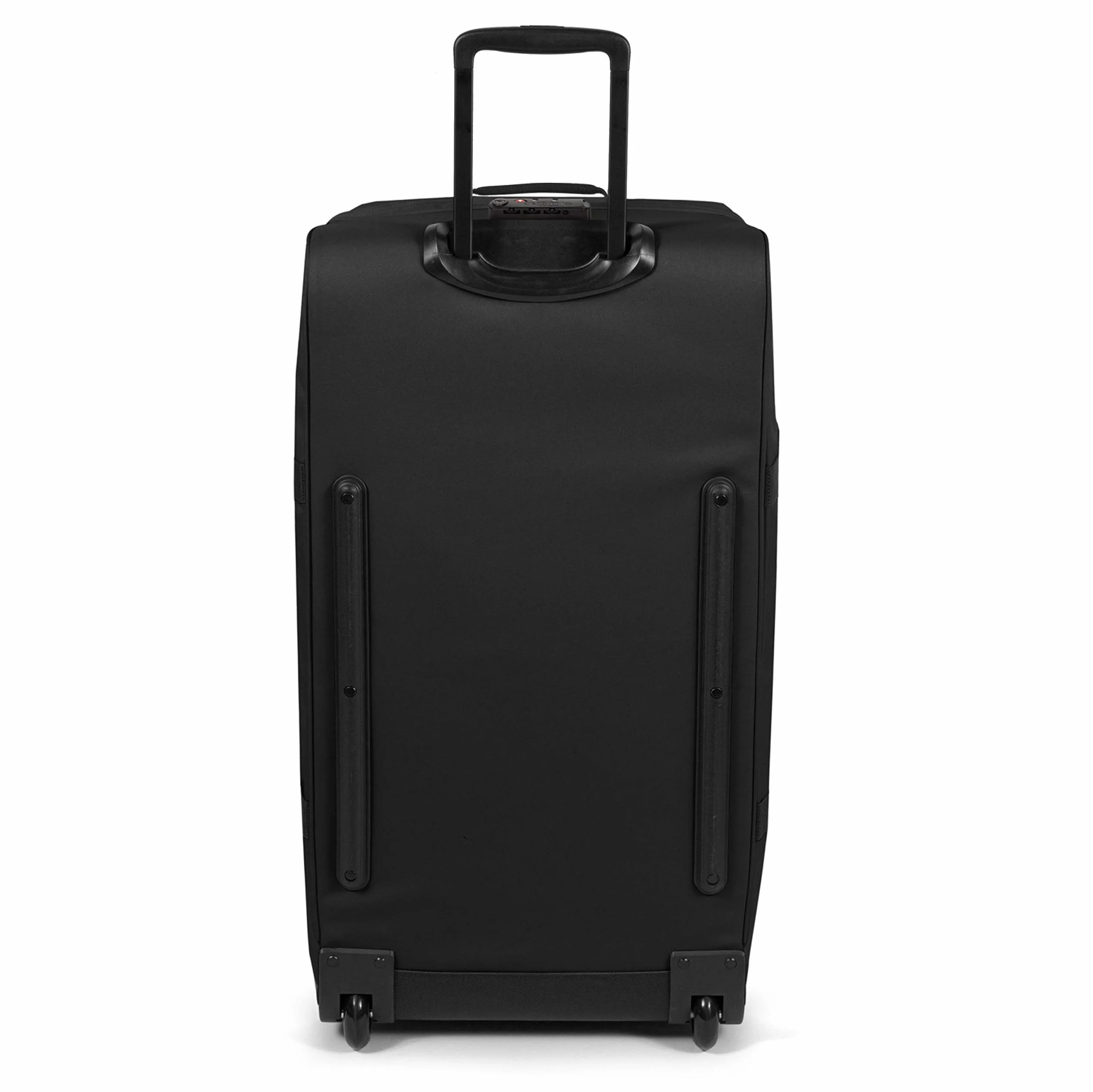 Eastpak Tranverz L Valise Grand Format 121L (79 x 40 x 33 cm), grande valise de voyage à roulettes, bagage résistant avec double compartiment, poignée télescopique & serrure TSA - BLACK