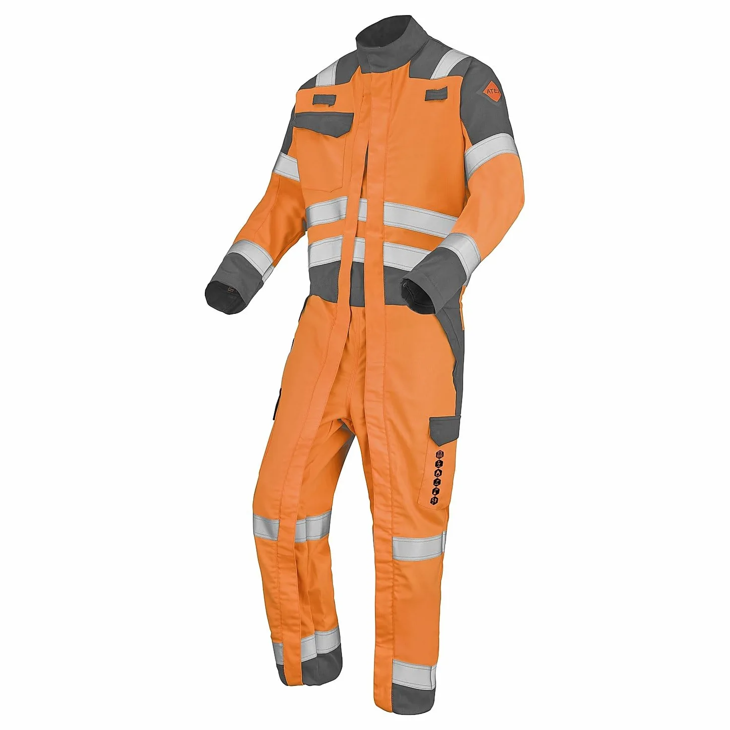 ATEX HV 300 XP Condor Combinaison à 2 fermetures Éclair Orange/anthracite Taille XL