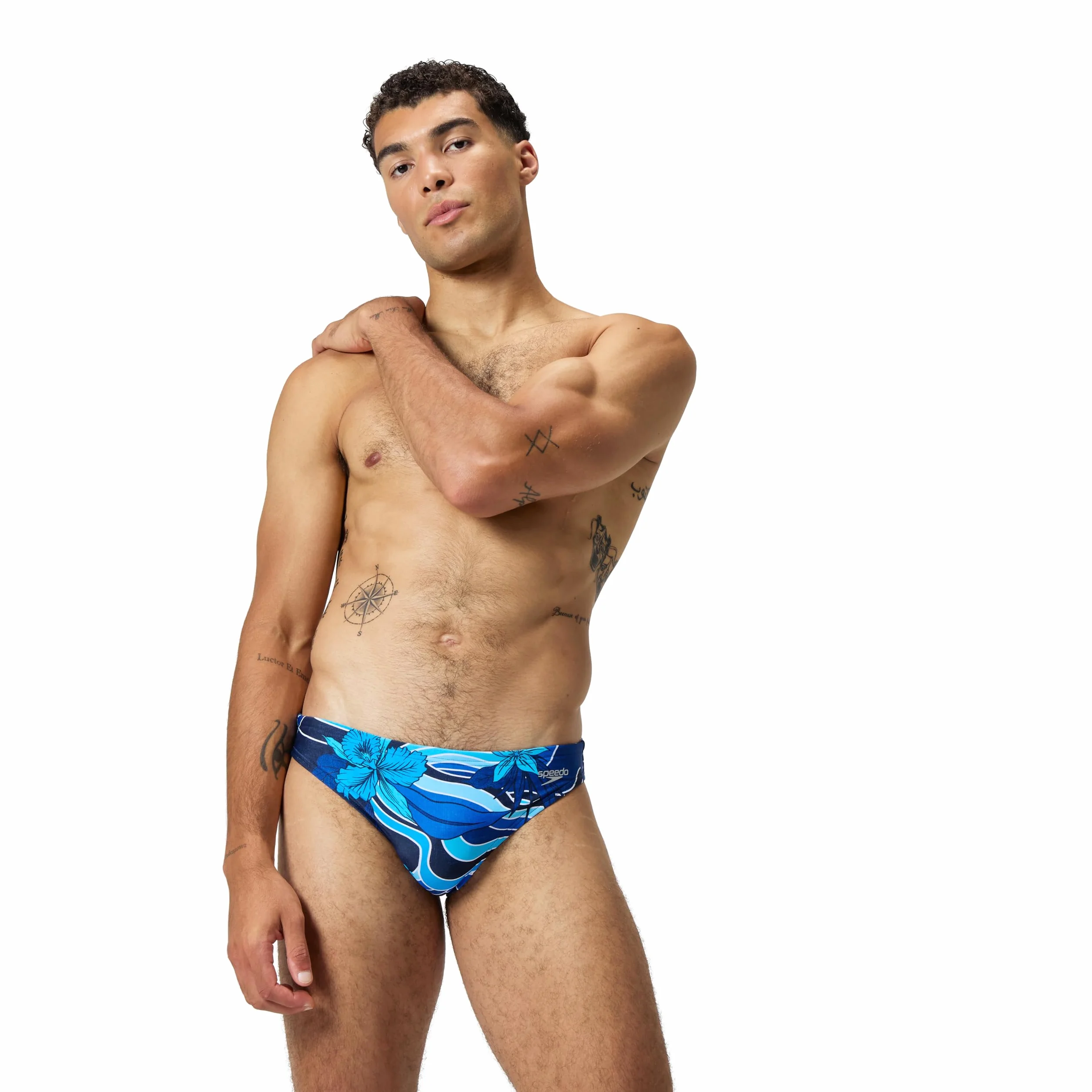 Speedo Beachstar Eco Flex Maillot de Bain Une pièce Homme 5,1 cm Coutures Extérieures