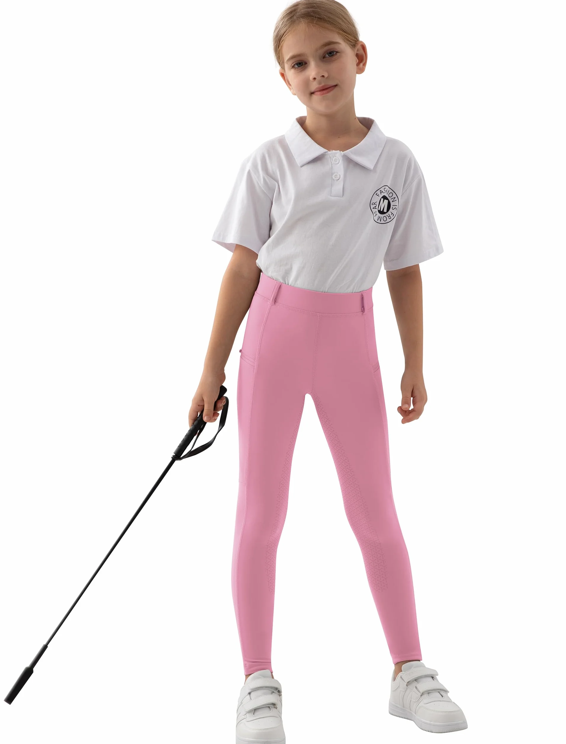 MoFiz Culottes D'équitation Enfants - Leggings - Slim - Fille