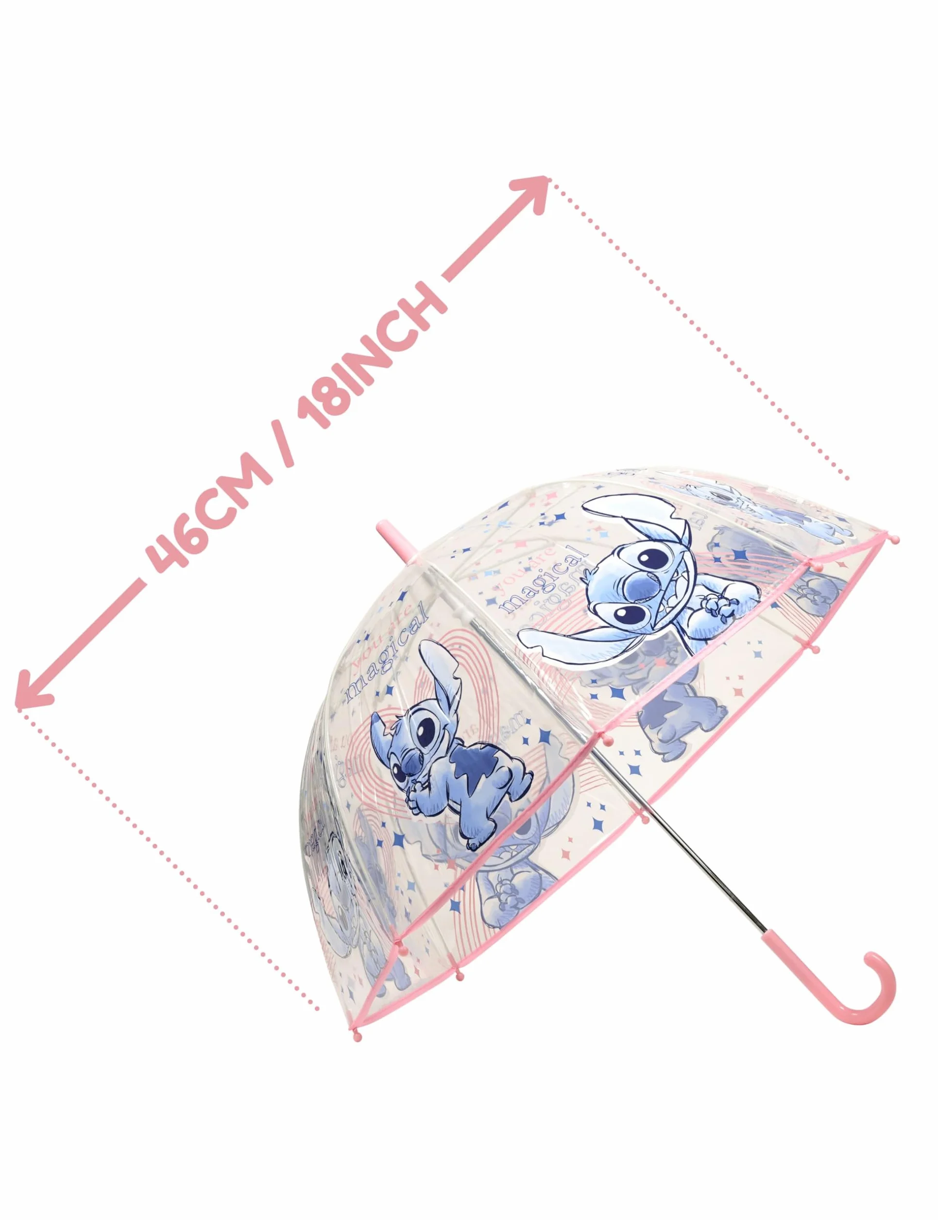 Disney Paraguas manual Stitch 46cm