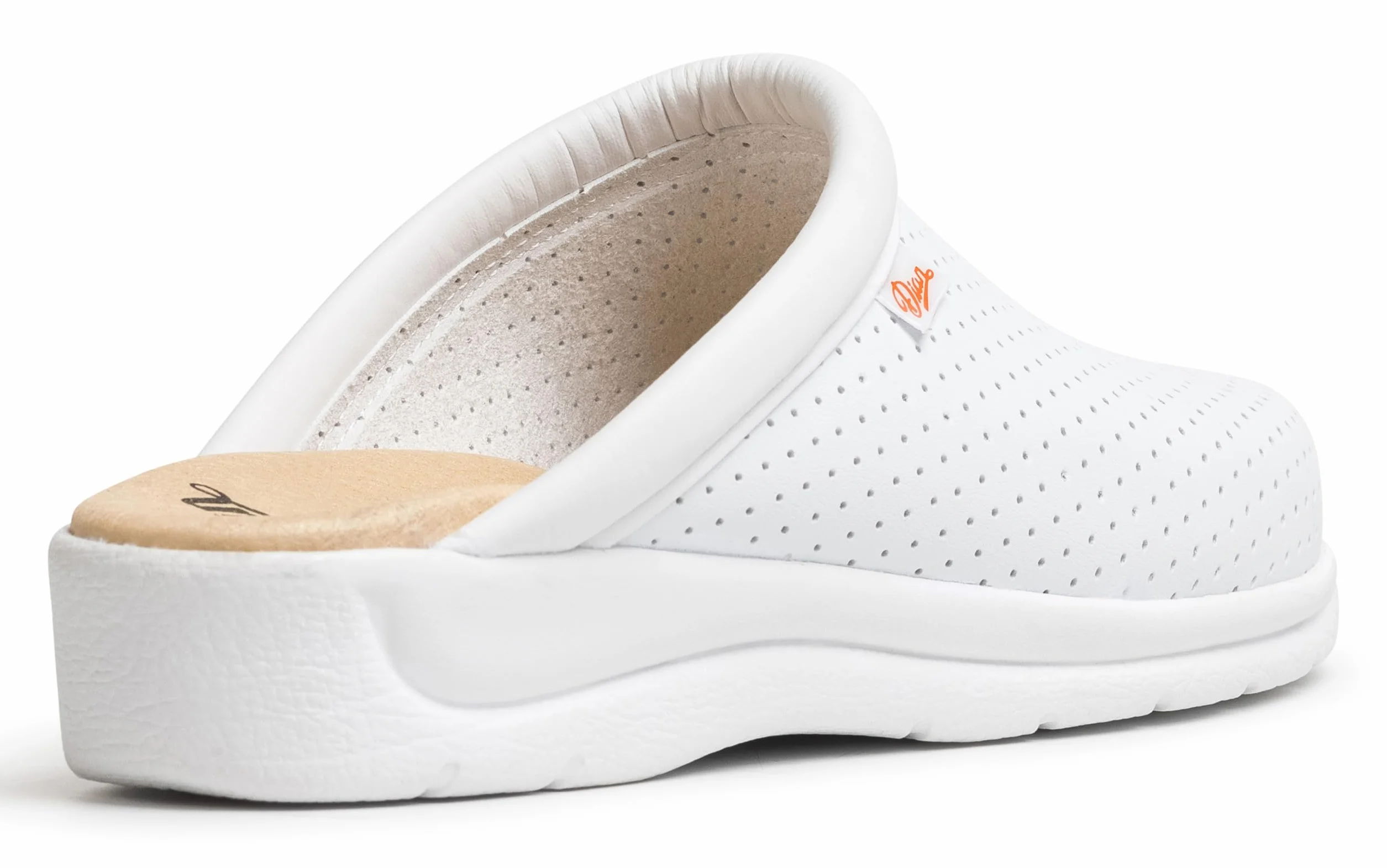 DIAN Mixte Health Care Professional Shoe, Blanc Pise, 37 EU