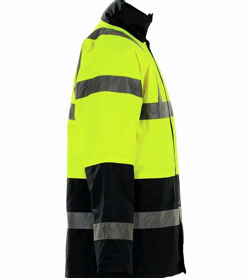 PORS466YERL - Hi-Vis Contrast Traffic J Yellow - Large R - Large EU/Large UK, jaune, L
