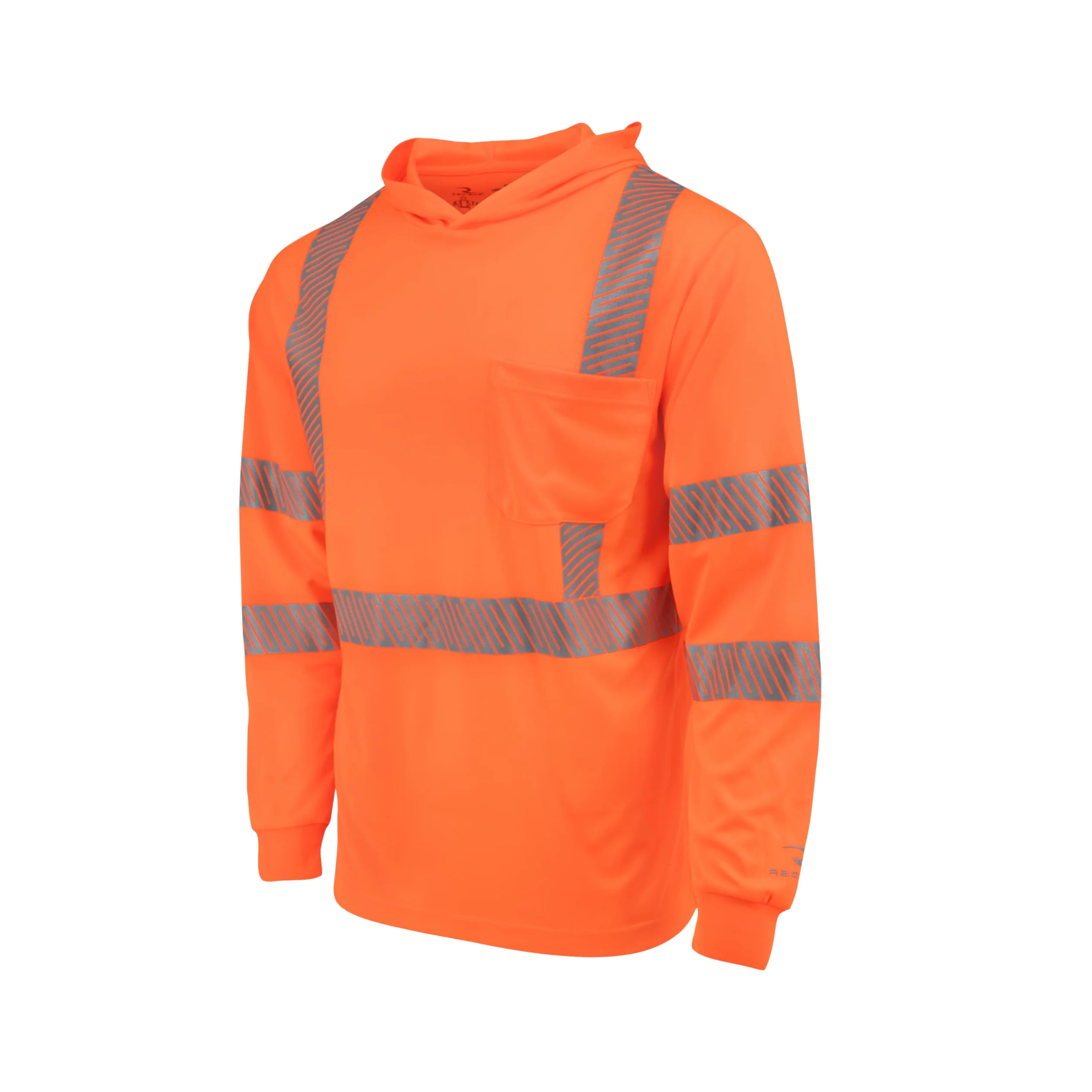 Radians St61-3 T-shirt unisexe à capuche en maille Upf50 à manches longues pour adulte
