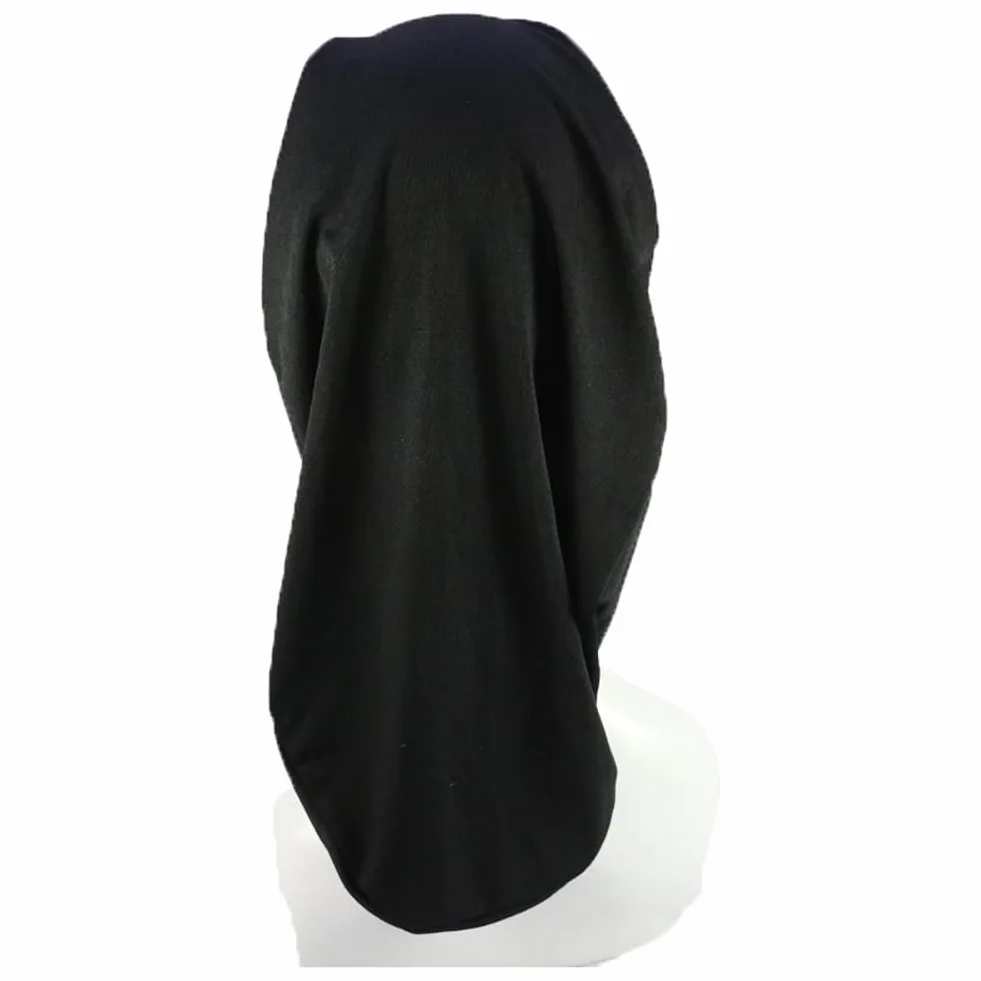 JIHUOO Lot de 2 Bonnets de Dreadlocks Unisexes pour Cheveux Longs et tressés - pour Homme et Femme - Noir, Noir, 5 7/8