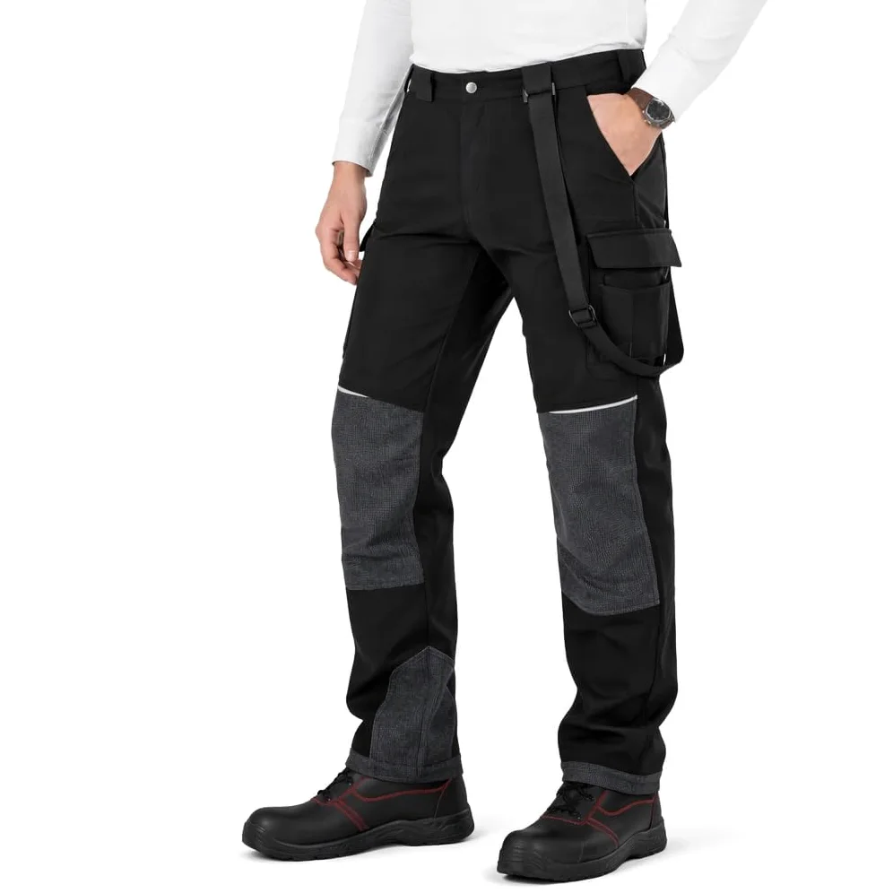 BWOLF Kick Pantalon De Travail Homme Hiver Pantalon de Travail Homme Chantier Pantalon Thermique pour Homme, Coupe-Vent, Imperméable