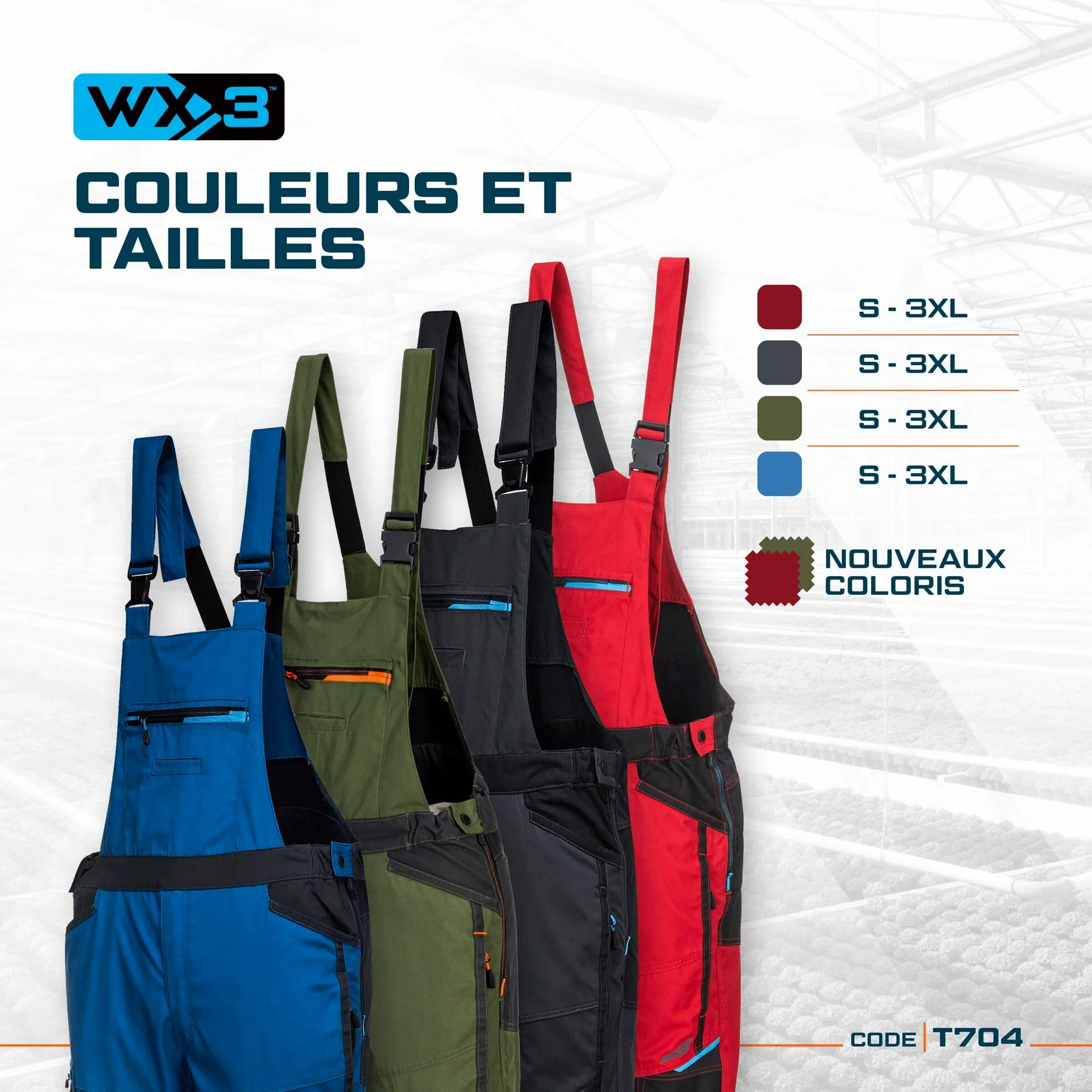 WX3 Bavoir et Brace