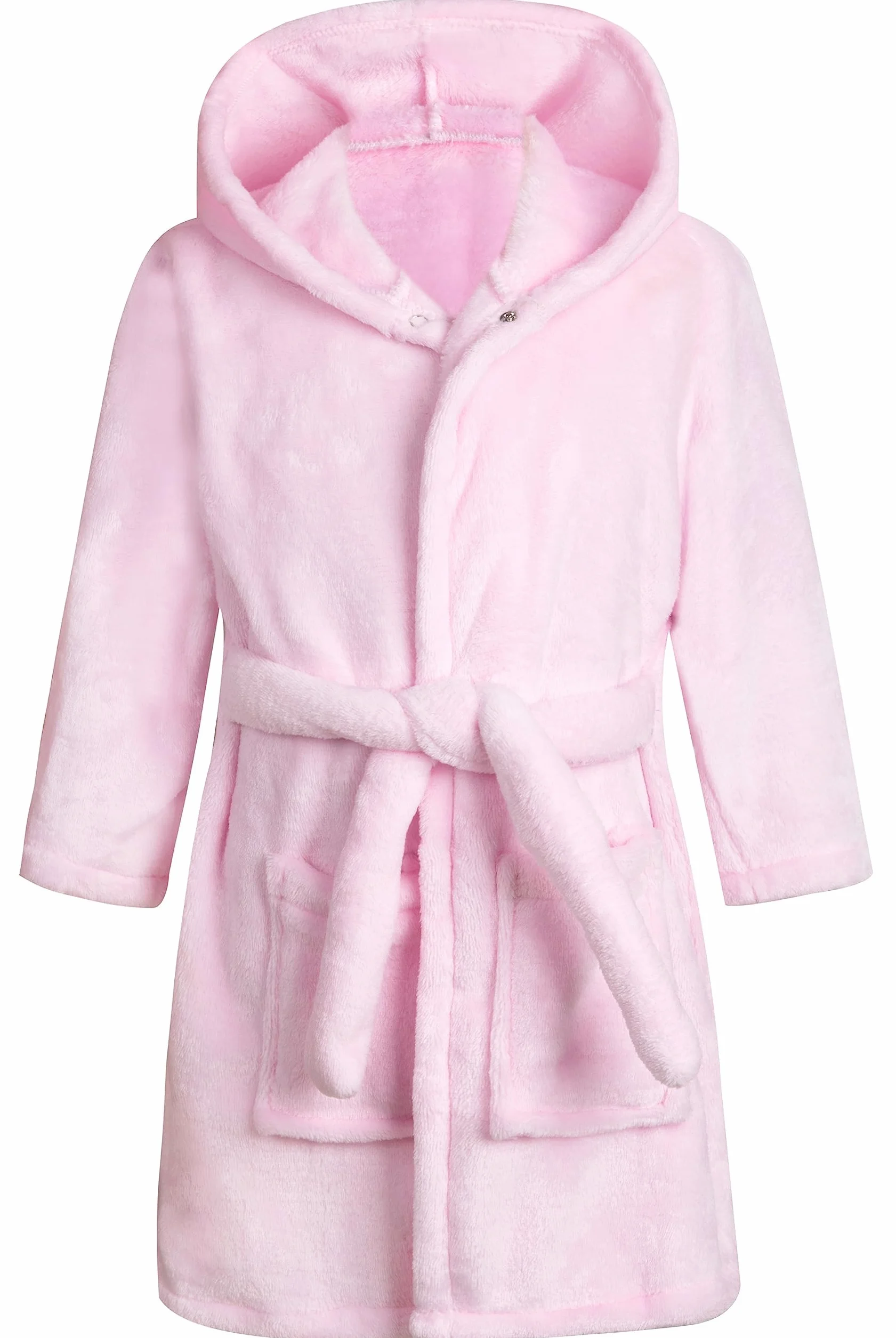 Peignoirs de Bain Enfant Vêtements de Nuit Garçon Fille Peignoir Ultra Doux et Léger Serviette de Bain Capuche 2-9 Ans