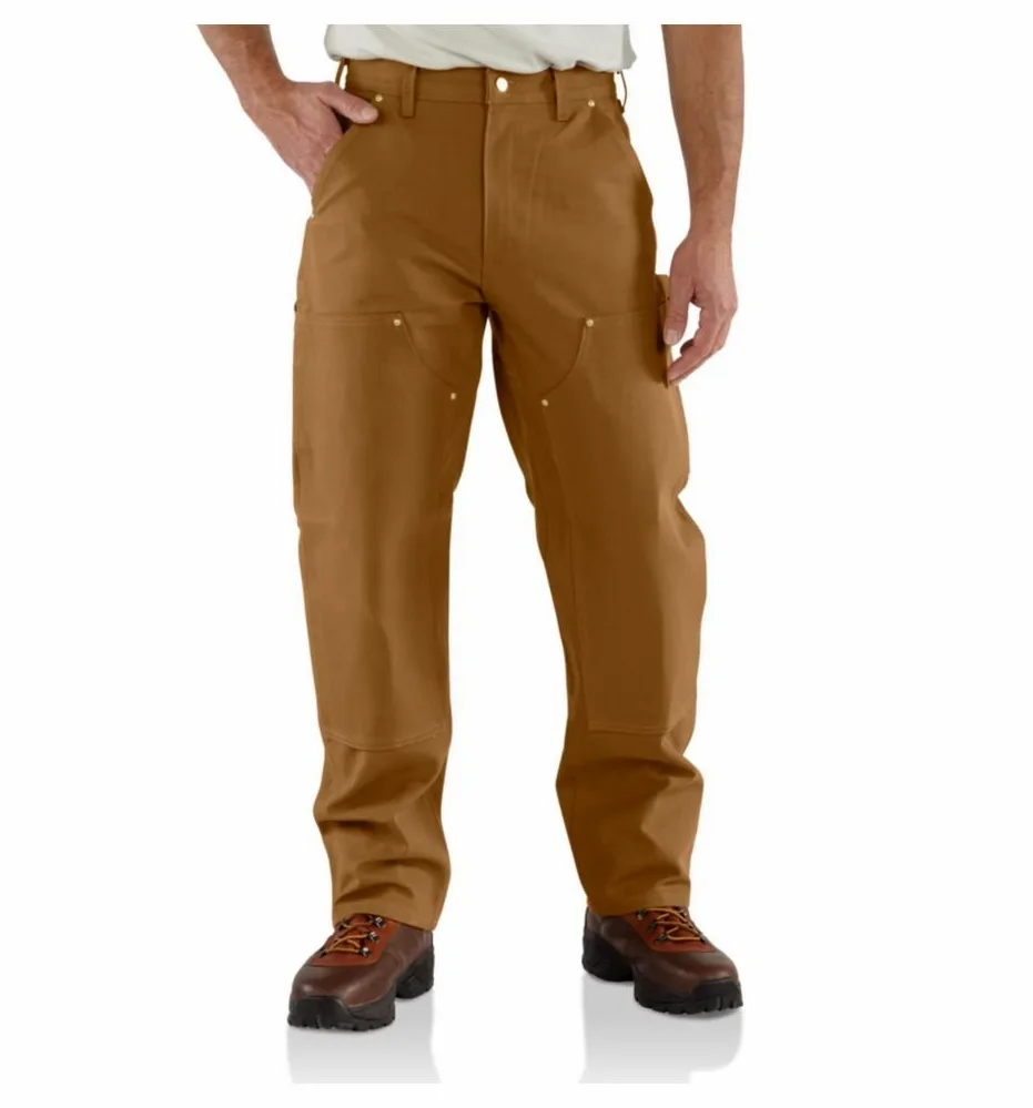 Carhartt B01 Loose Straight Firm Duck Double-Front Dungaree - Pantalon d'utilité Professionnelle - Classique - Homme
