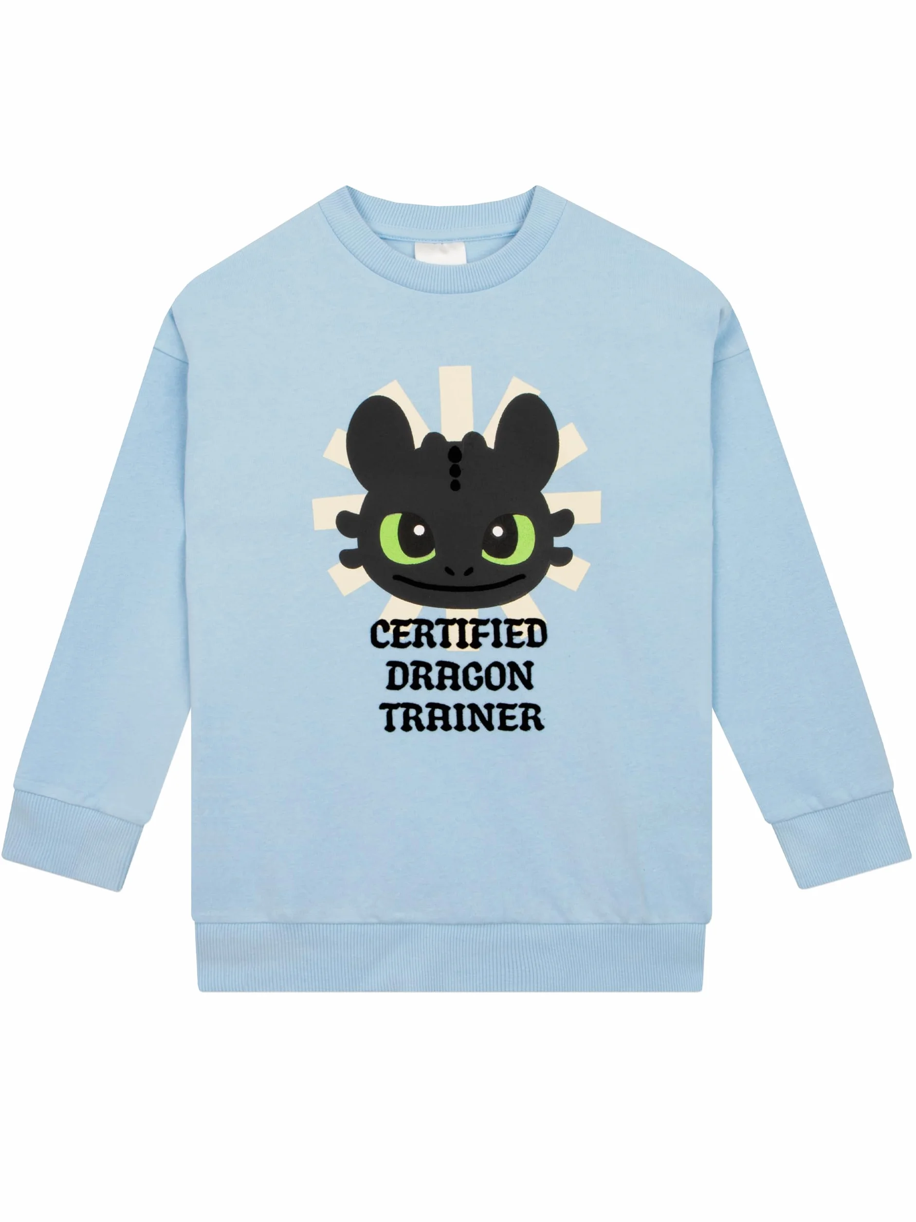 How To Train Your Dragon Sweat Enfant Fille, Pull Fille Toothless, Pull Enfant Coton