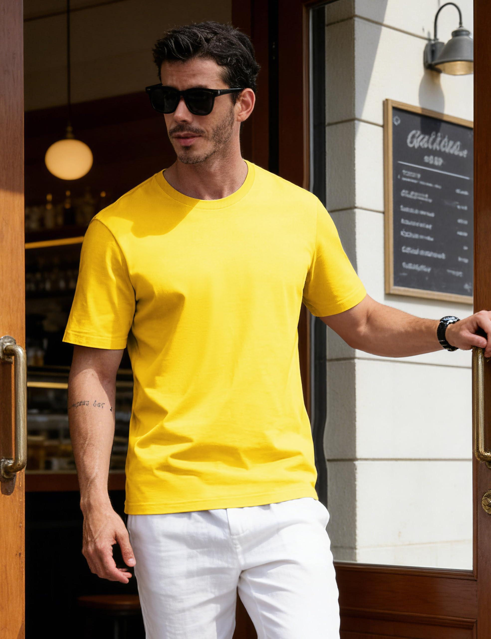 Men's Essential Cotton Crewneck T-Shirt