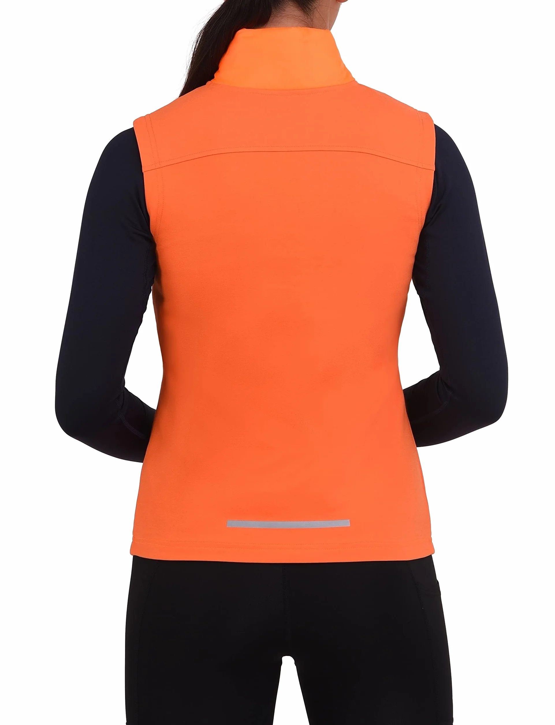 TCA Gilet Bodywarmer Léger Thermique Excel pour Femme et Filles Course à Pied, avec Poches Zippées