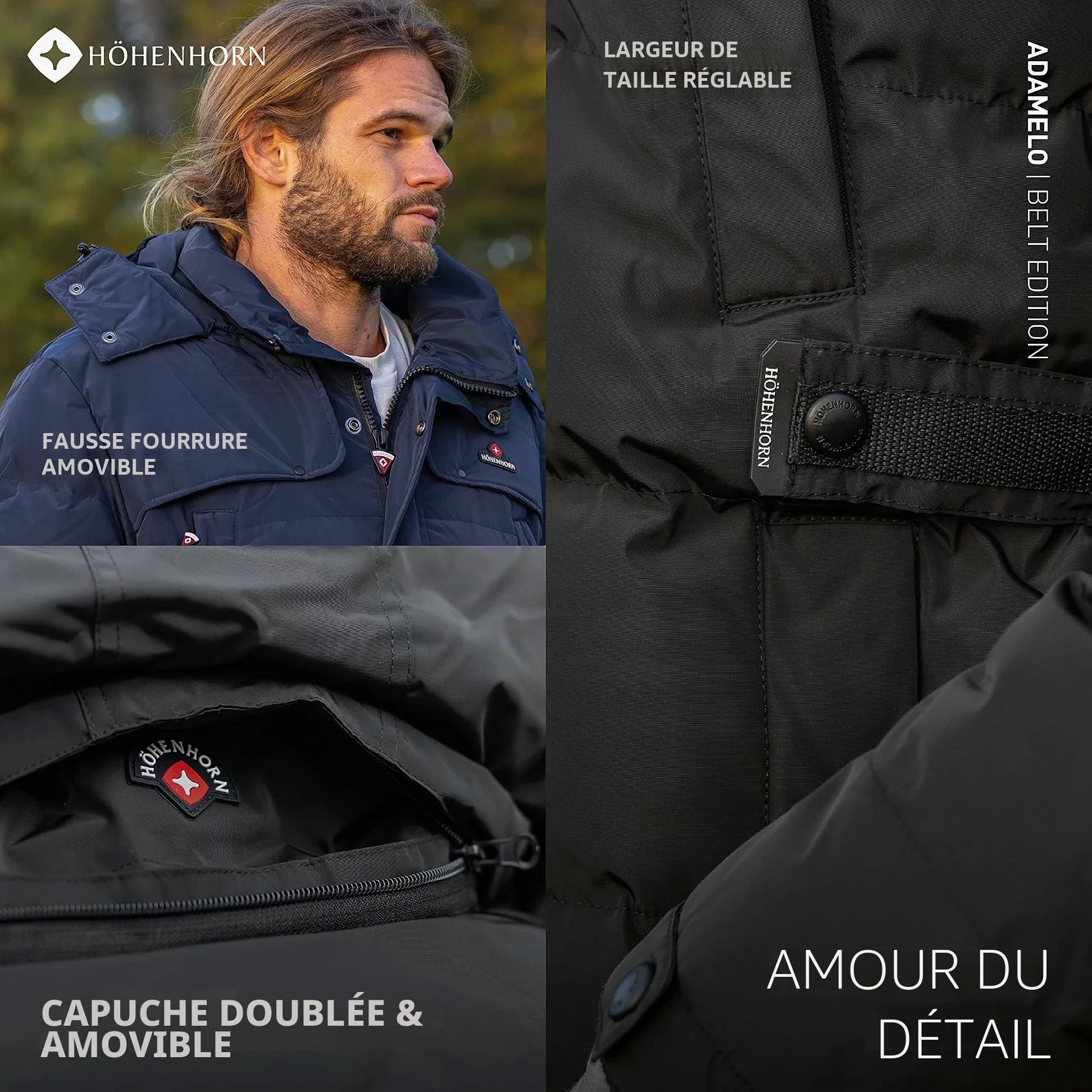 HÖHENHORN Adamelo Veste d’hiver matelassée