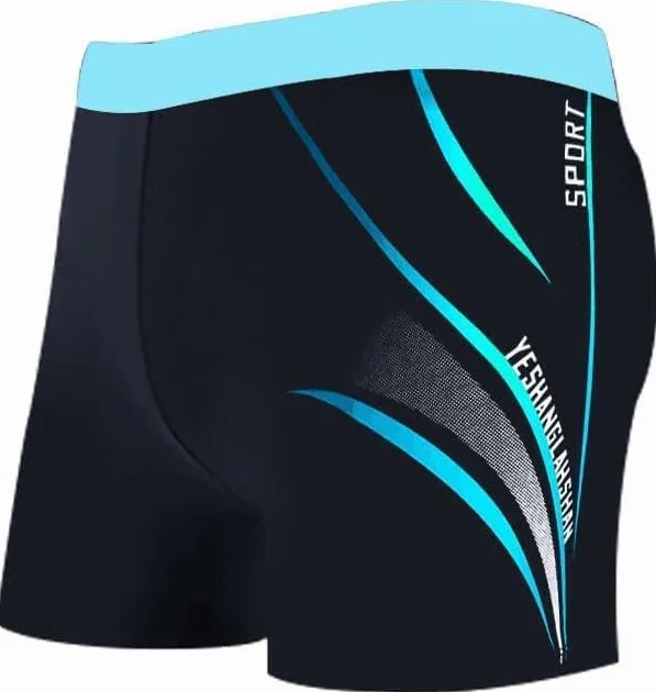 Slip de Bain Homme, Maillot de Bain Boxer pour Homme, Slip de Natation Respirant et Séchage Rapide. Taille XL (80-100KG)
