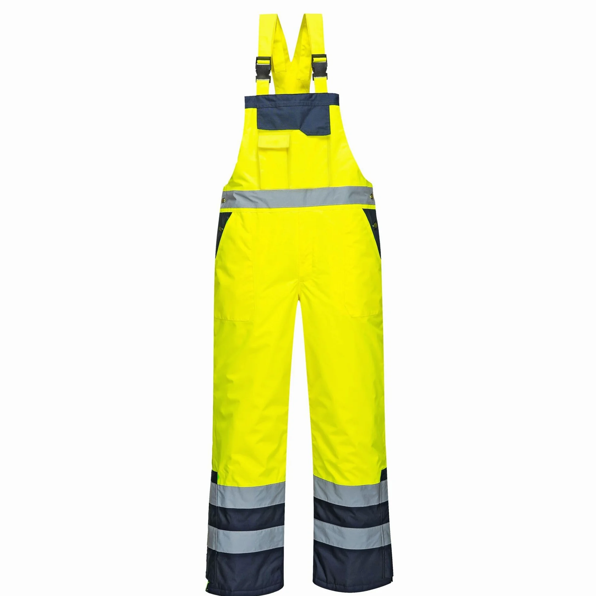 Portwest Salopette contrastée non doublée coupe régulière