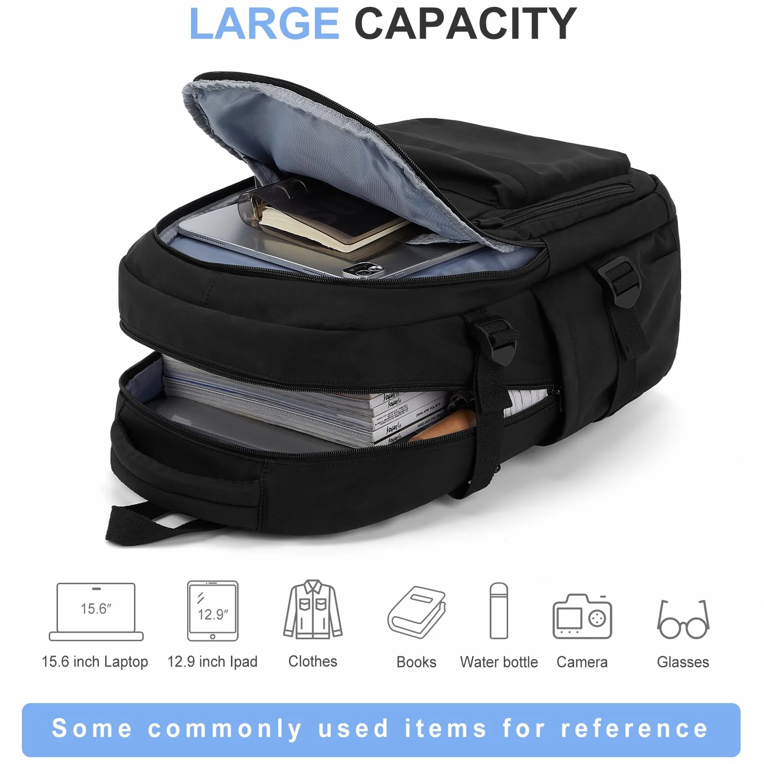 Sacs à Dos Loisir Sac à Dos College Ado Garcon École Cartable Femme Travail Voyage 20L