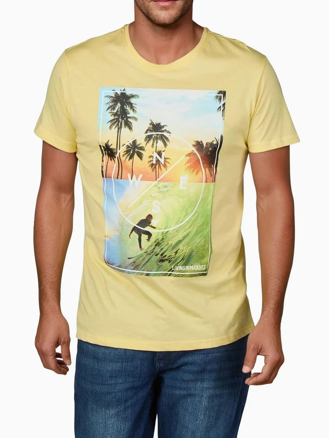 riverso RIVLukas Lot de 4 T-Shirt à Manches Courtes pour Homme Imprimé Animal S à 5XL - Multicolore - XXXXX-Large