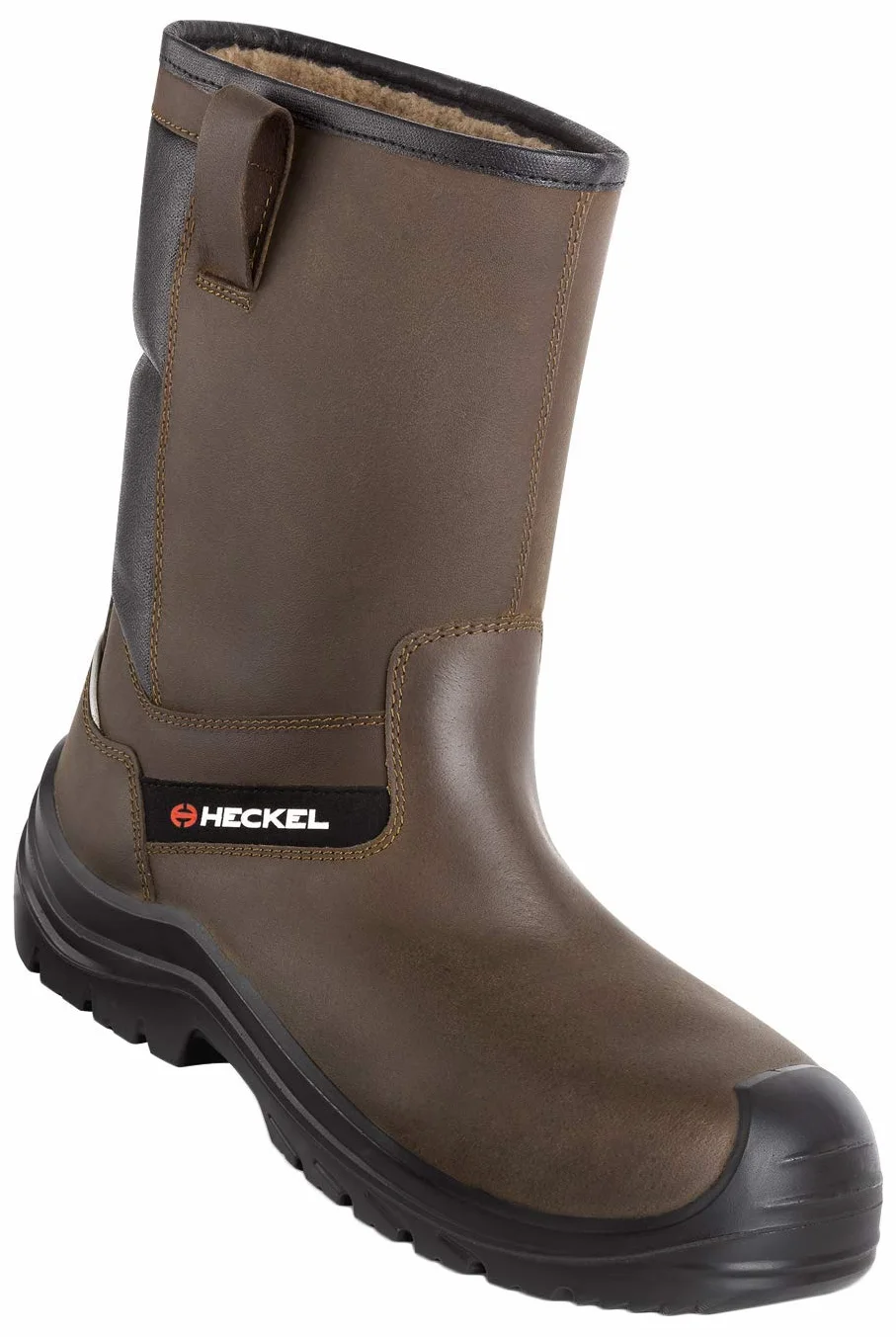 Botte de Securité Suxxeed Offroad S3 | Bottes Amagnétiques Fourrées | Très Légères et Flexibles | Semelle en PU2D - Très Adhérente, Résistante aux Huiles | Bout Recouvert Injecté en PU,47 EU,Marron