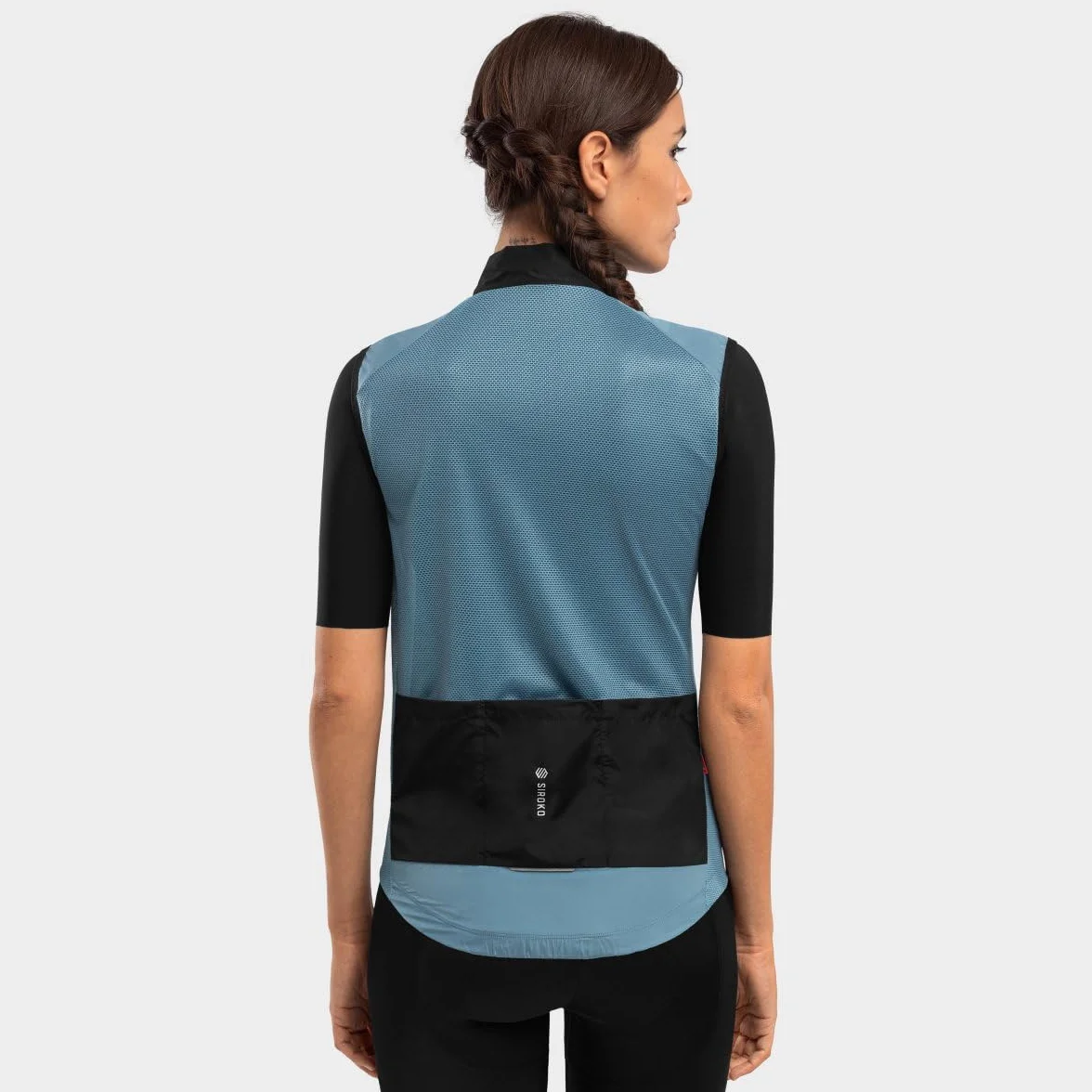 SIROKO Coupe Vent Sans Manche Vélo Femme