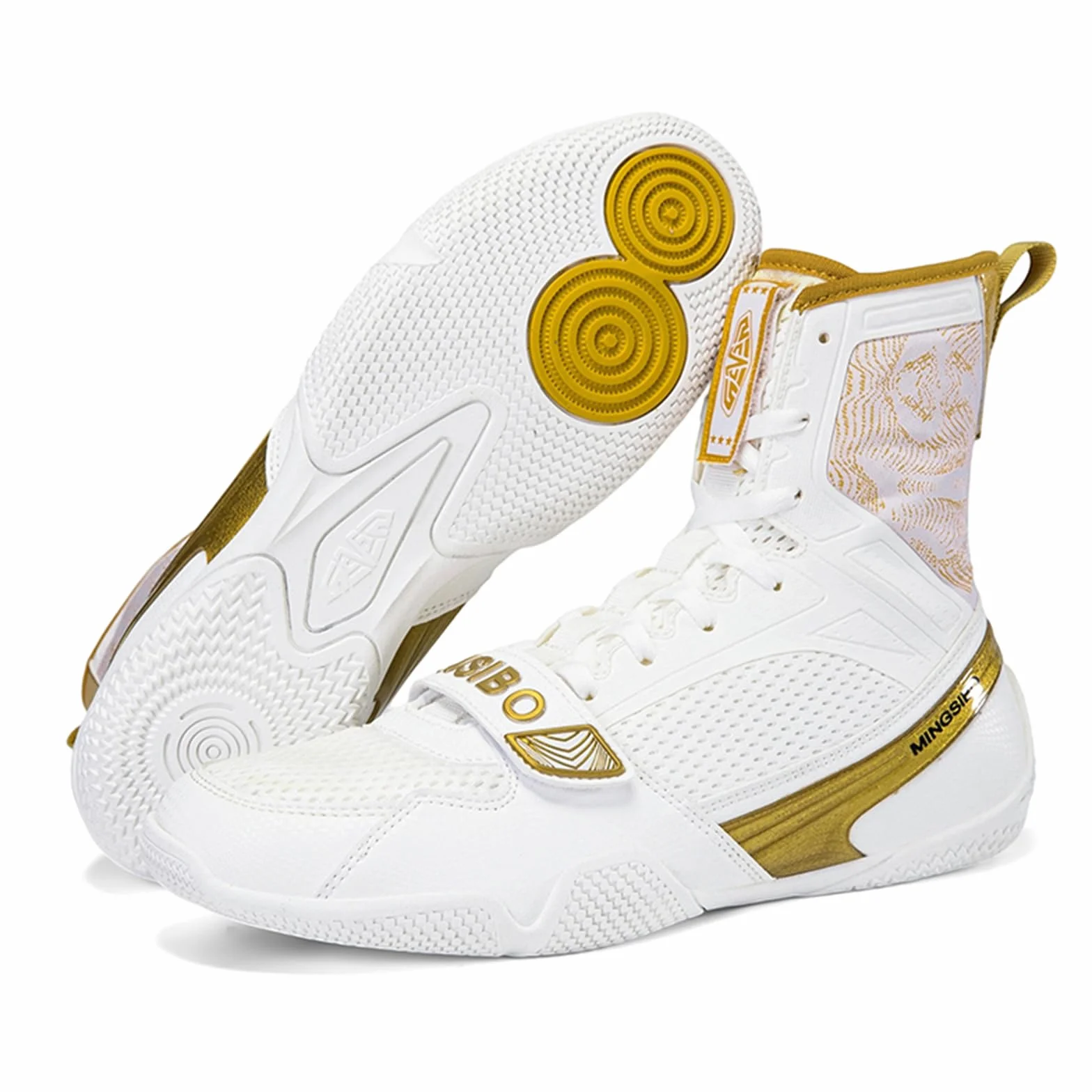 Chaussures De Boxe pour Hommes Femmes Baskets Montantes Légères Et À La Mode Idéales pour La Salle De Sport