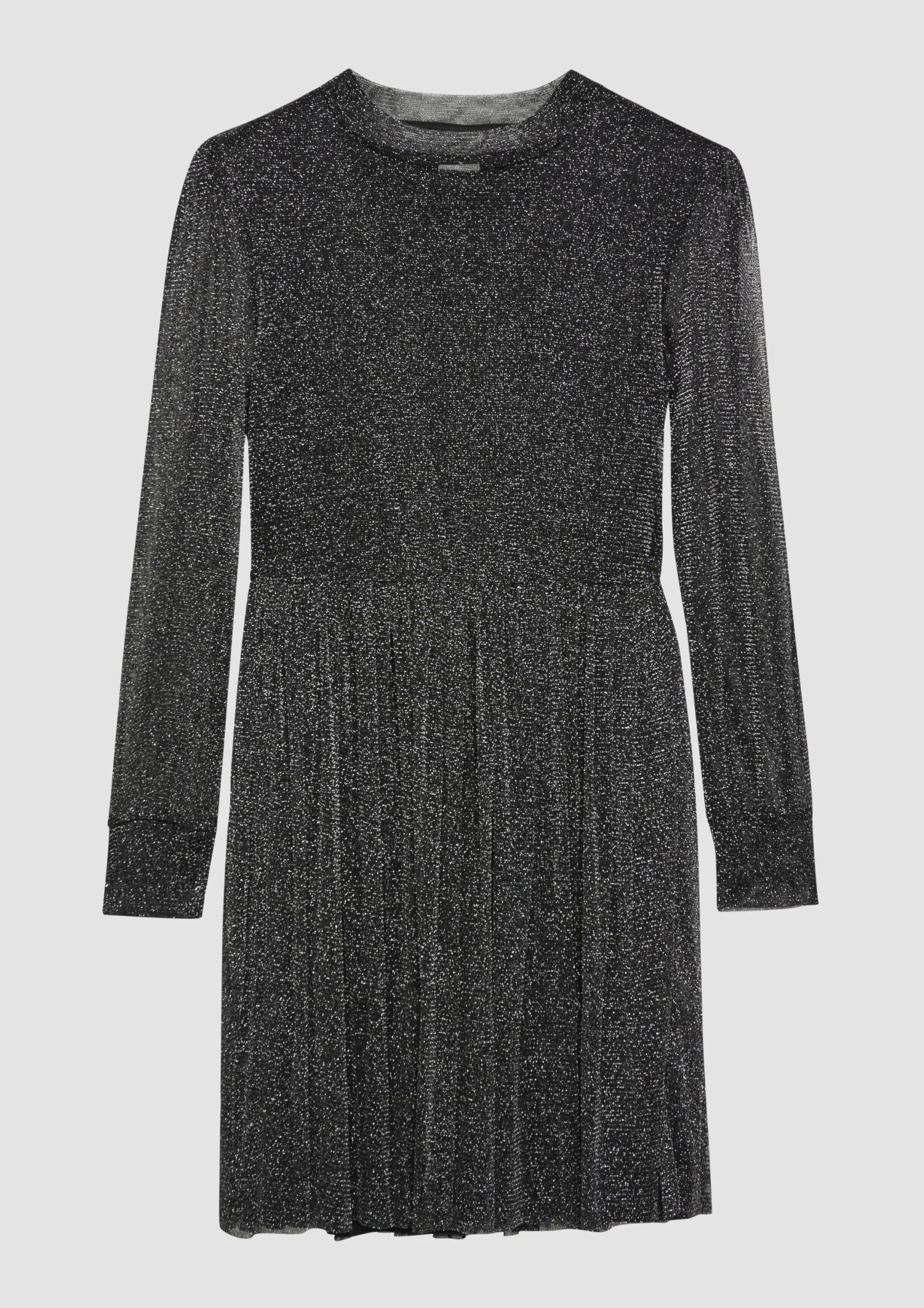 s.Oliver Robe en Maille avec Fil pailleté Fille