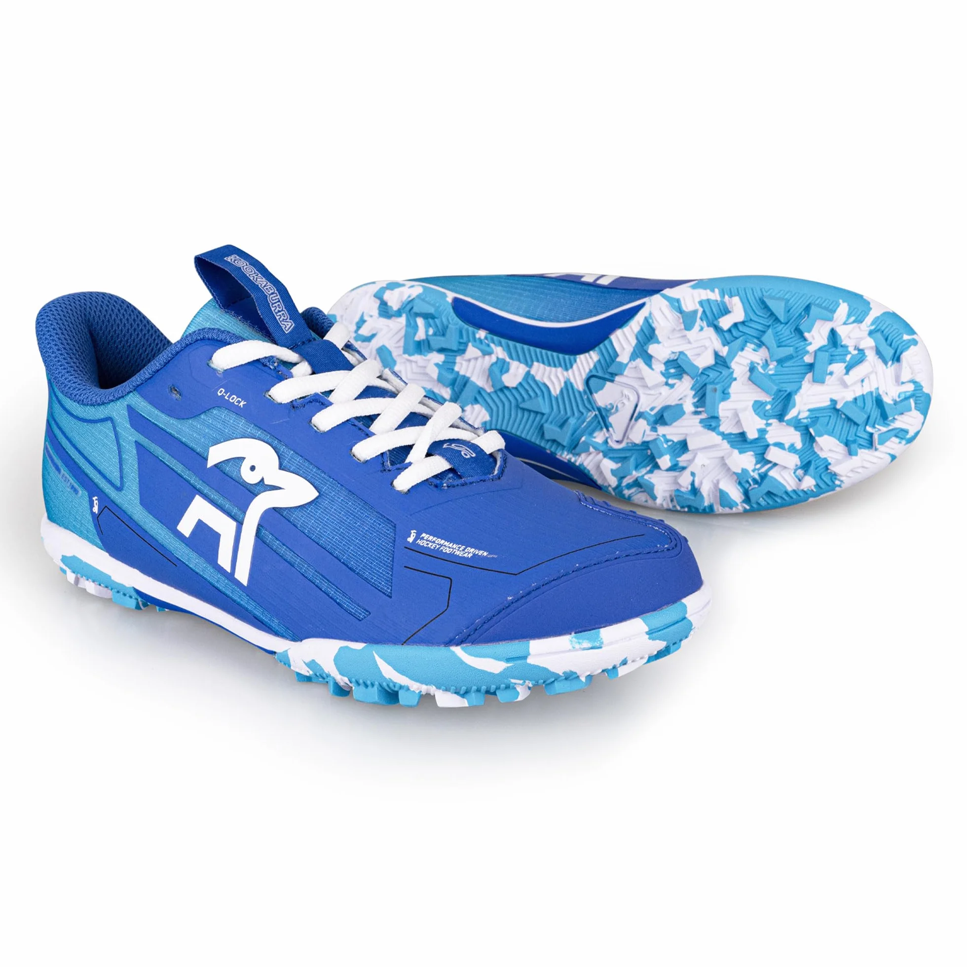 Kookaburra Orbit Junior Hockey Shoe Bleu Chaussure de Hockey Enfant
