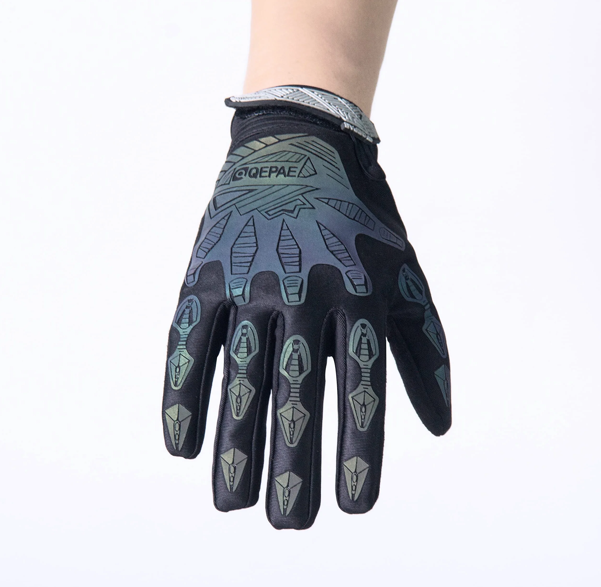 Gants de cyclisme réfléchissants en gel - Gants de fitness pour homme et femme - Gants de sport en gel - Gants de moto - Gants de VTT - Vélo de course