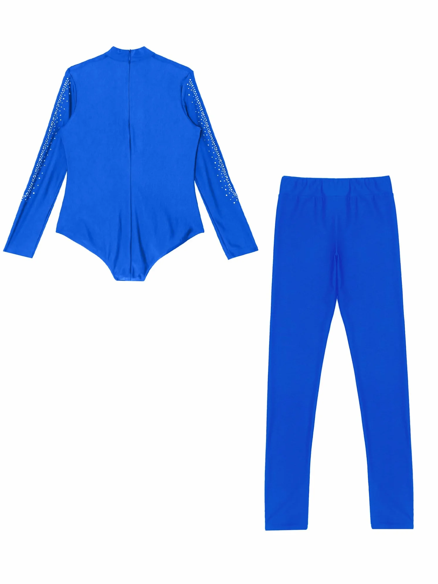 Enfant Garçon Justaucorps Gymnastique Classique Manches Longues Tenues Patinage Artistique Costume Danse Latine Jazz Rumba Salsa Valse Tango Dancewear 5-16 ans