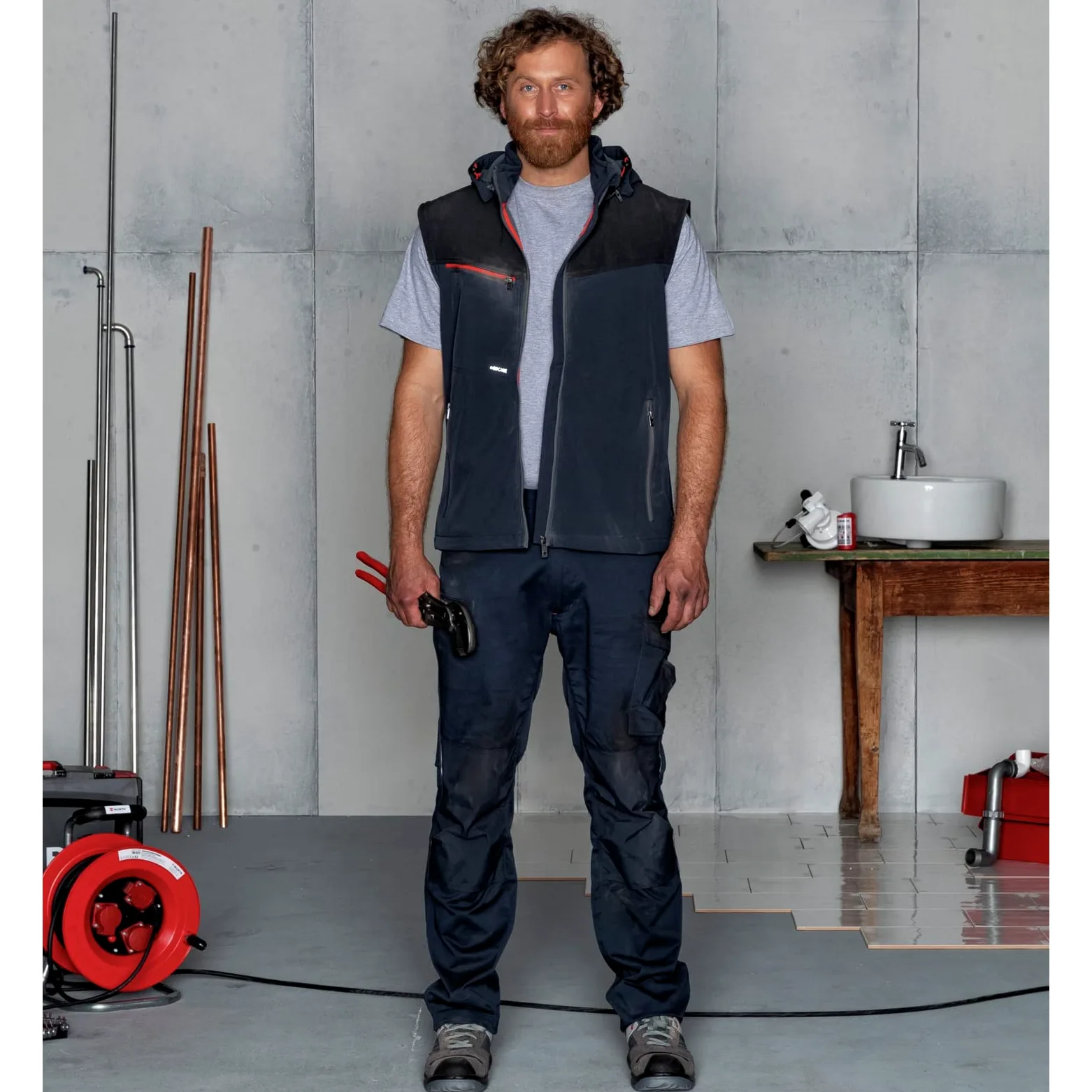 WüRTH MODYF Veste Softshell Stretch X bleue marine