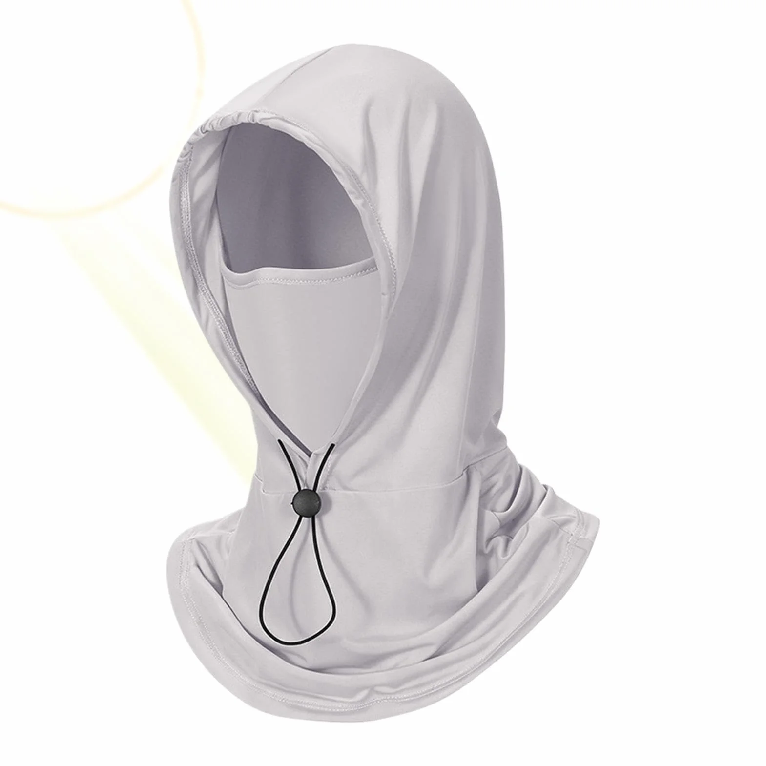 Masque de Protection Solaire pour le Visage - Écharpe En Soie Glacée Pour Temps Chaud | Masque Protection Solaire Femme Avec Chapeau | Pour Cyclisme Alpinisme Randonnée Pêche Mère Femme Petite Amie Sœ