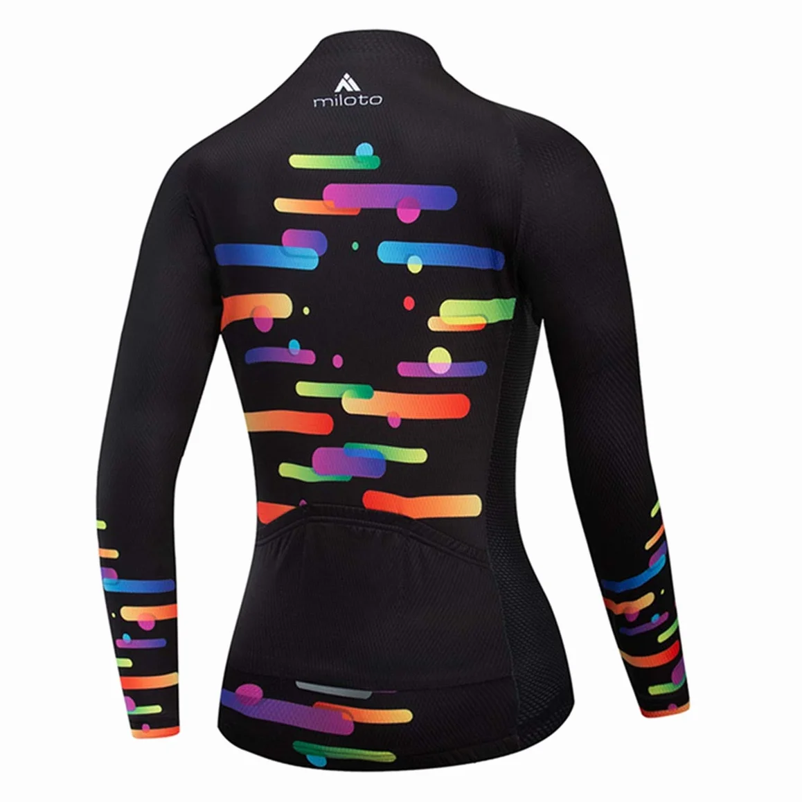 Maillot de cyclisme à manches longues pour femme Séchage rapide Respirant Vêtements de vélo de montagne