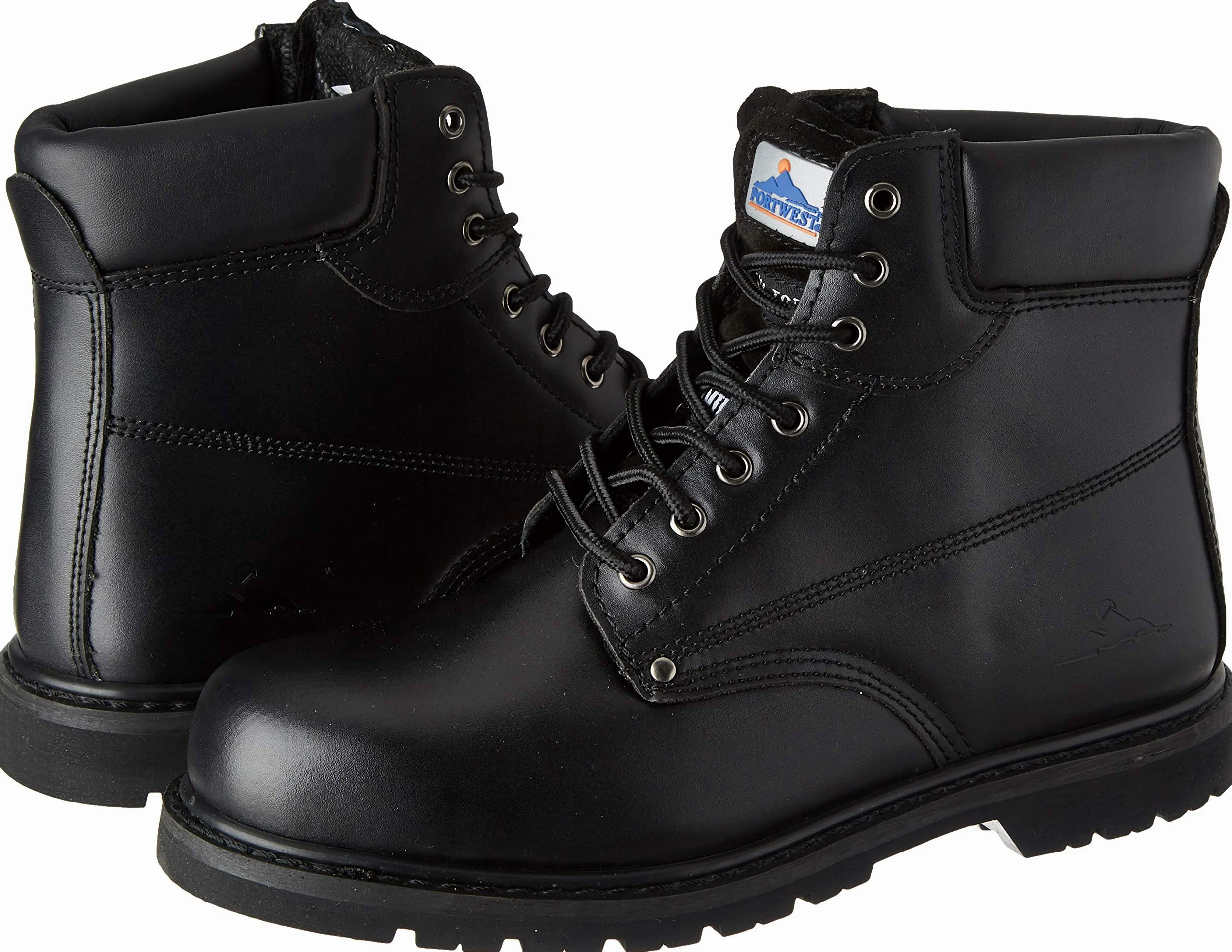 Portwest FW16 Brodequin Steelite Cousu Col Double Embout Acier Antidérapant